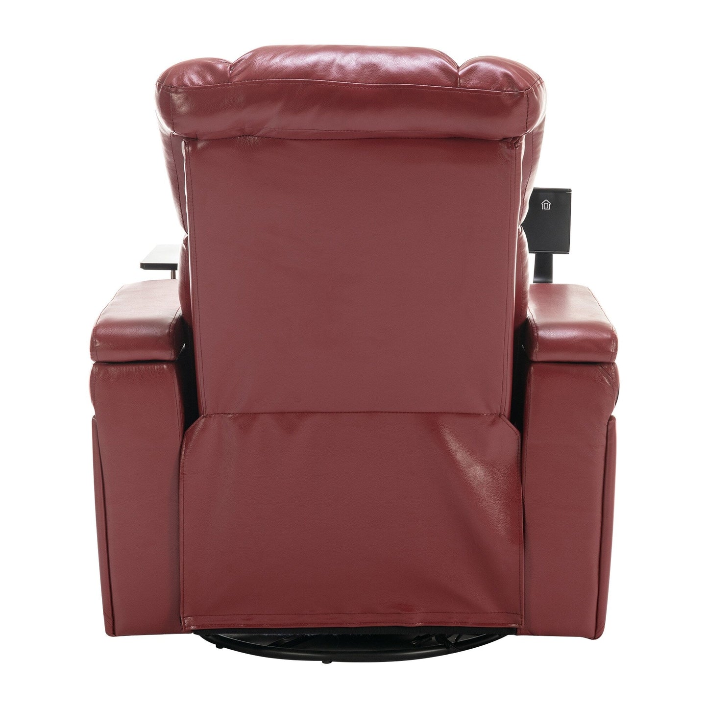 Fauteuil inclinable électrique pivotant à 270°, plateau, port USB et porte-gobelets
