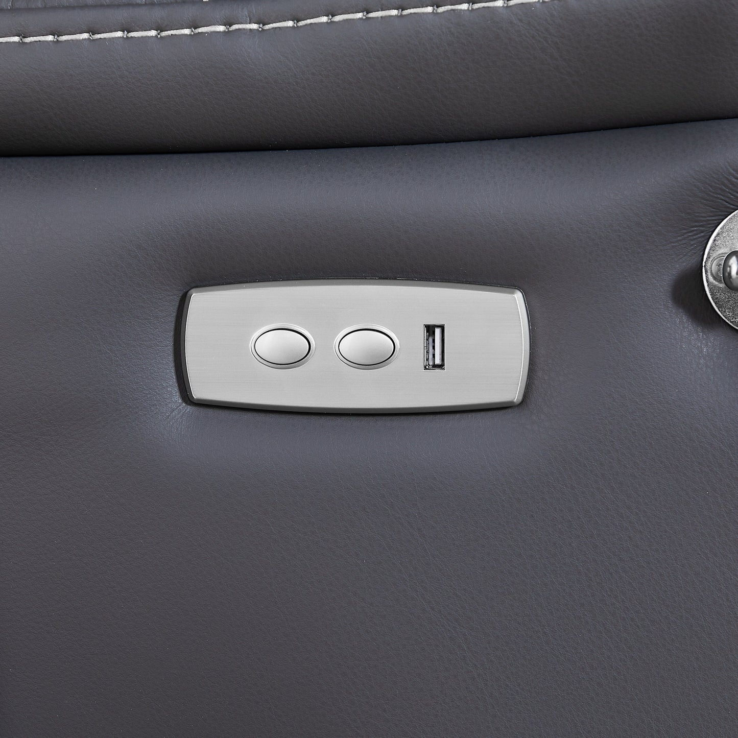 Fauteuil inclinable électrique avec gravité zéro, massage, chauffage et port USB