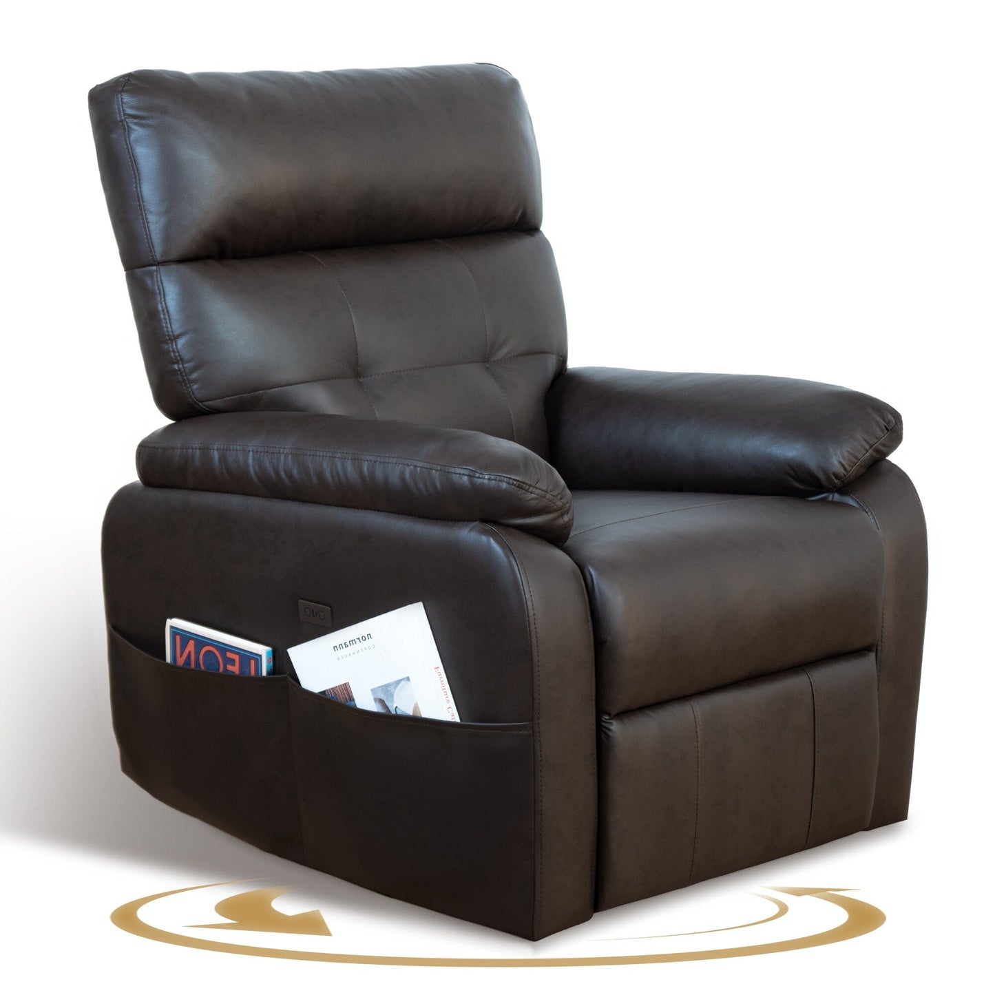 Fauteuil inclinable pivotant et électrique