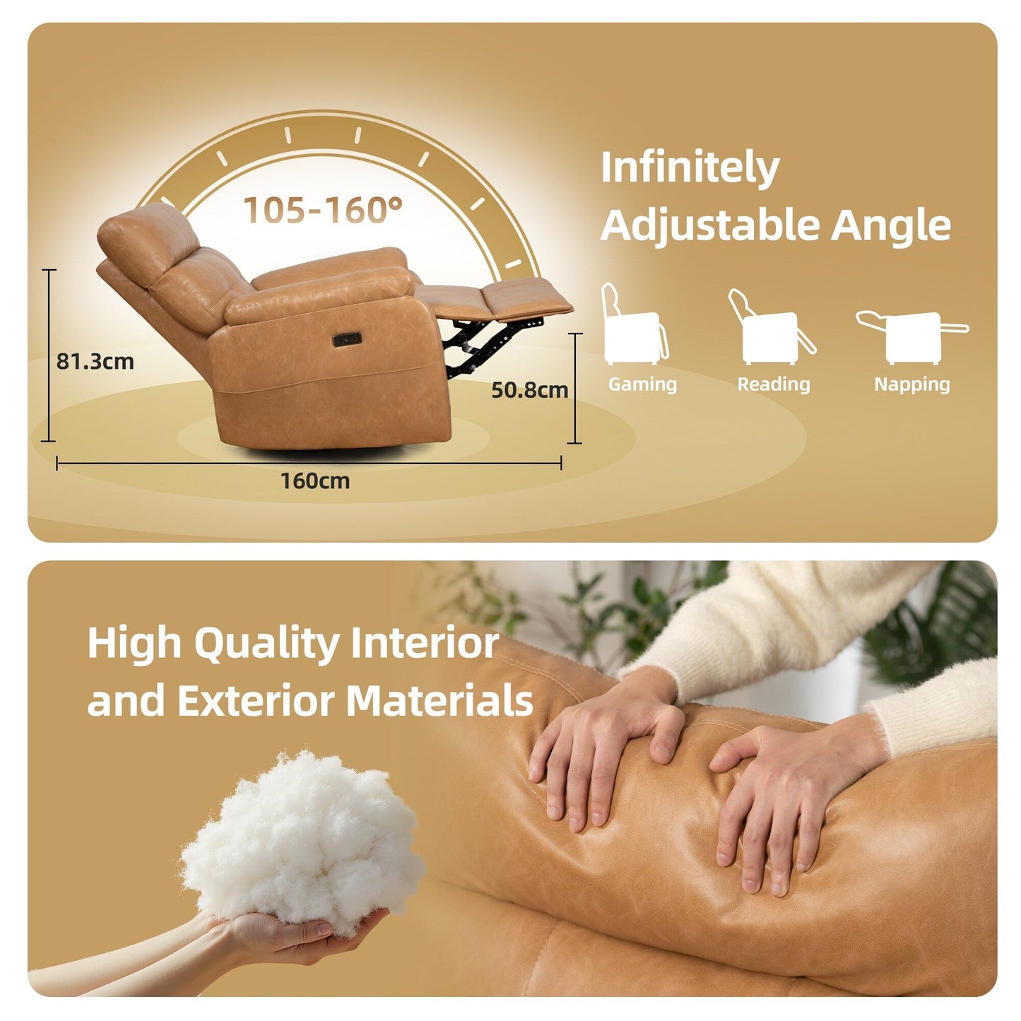 Fauteuil inclinable Power Zero Gravity