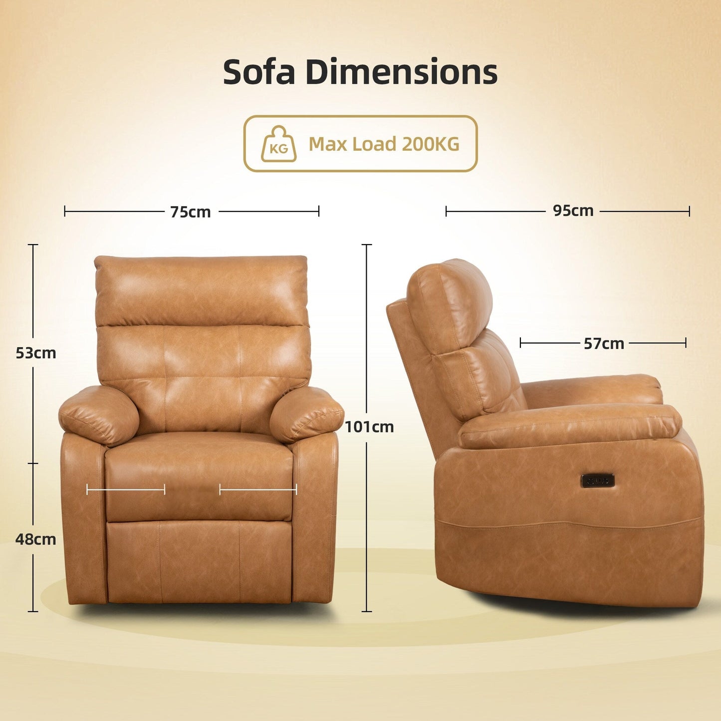 Fauteuil inclinable Power Zero Gravity