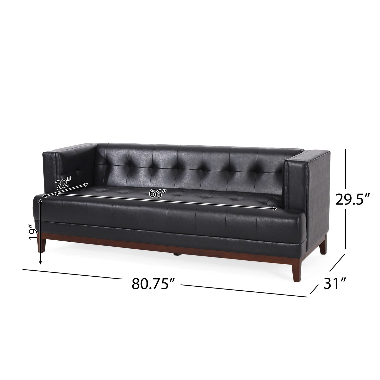 Canapé rembourré Raintree par Christopher Knight Home