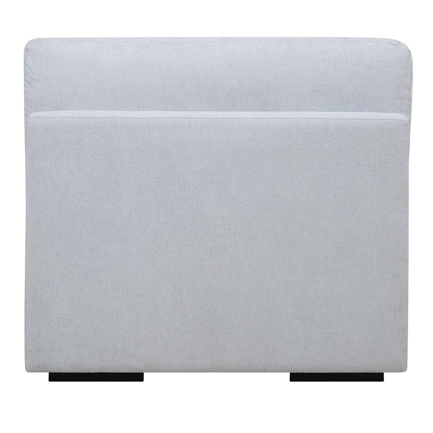 Siège d'angle modulaire solide Refuge pour canapé sectionnel - 37,5 - Bleu ciel