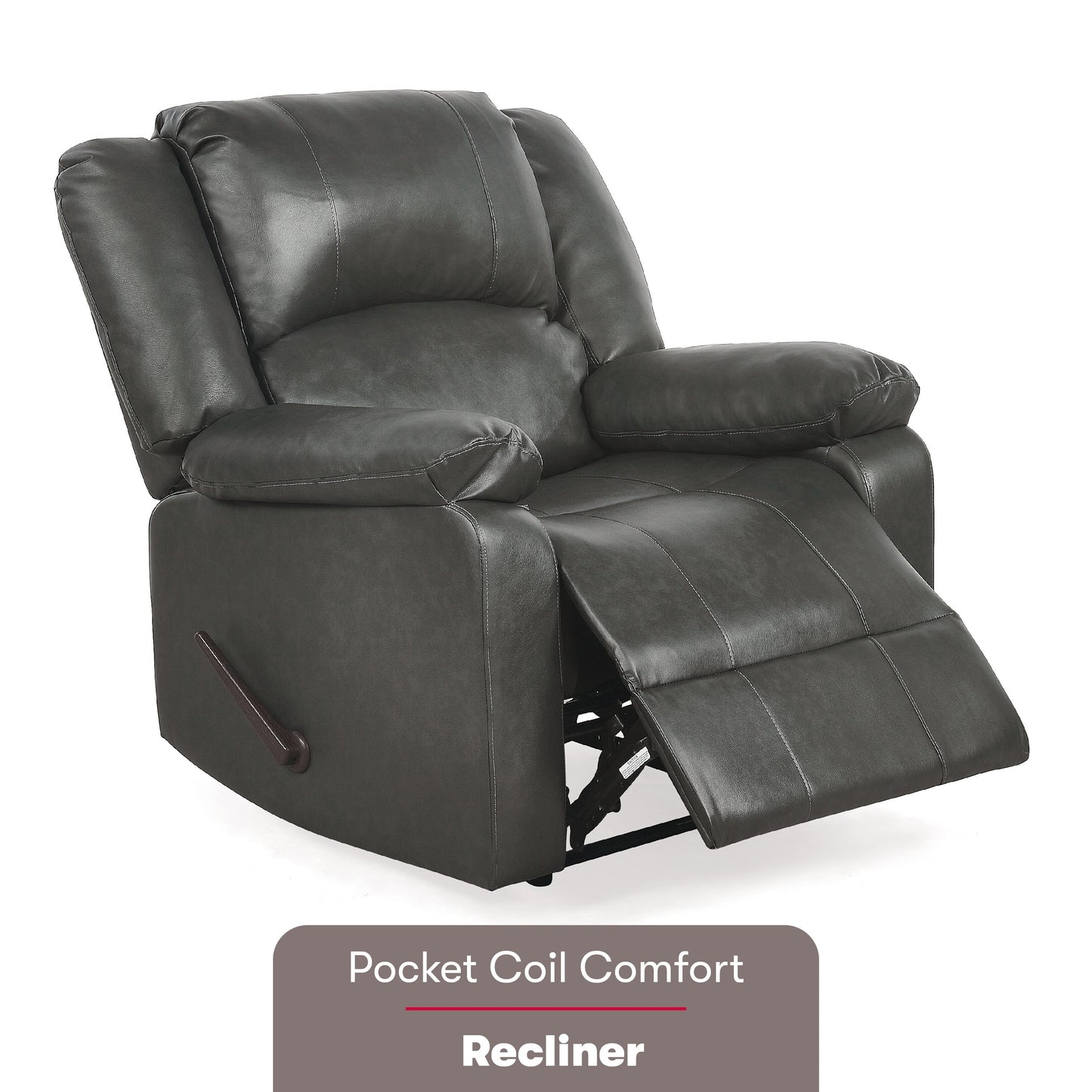 Relaxez-vous dans une chaise longue ? Fauteuil inclinable manuel Pierson par iLounge