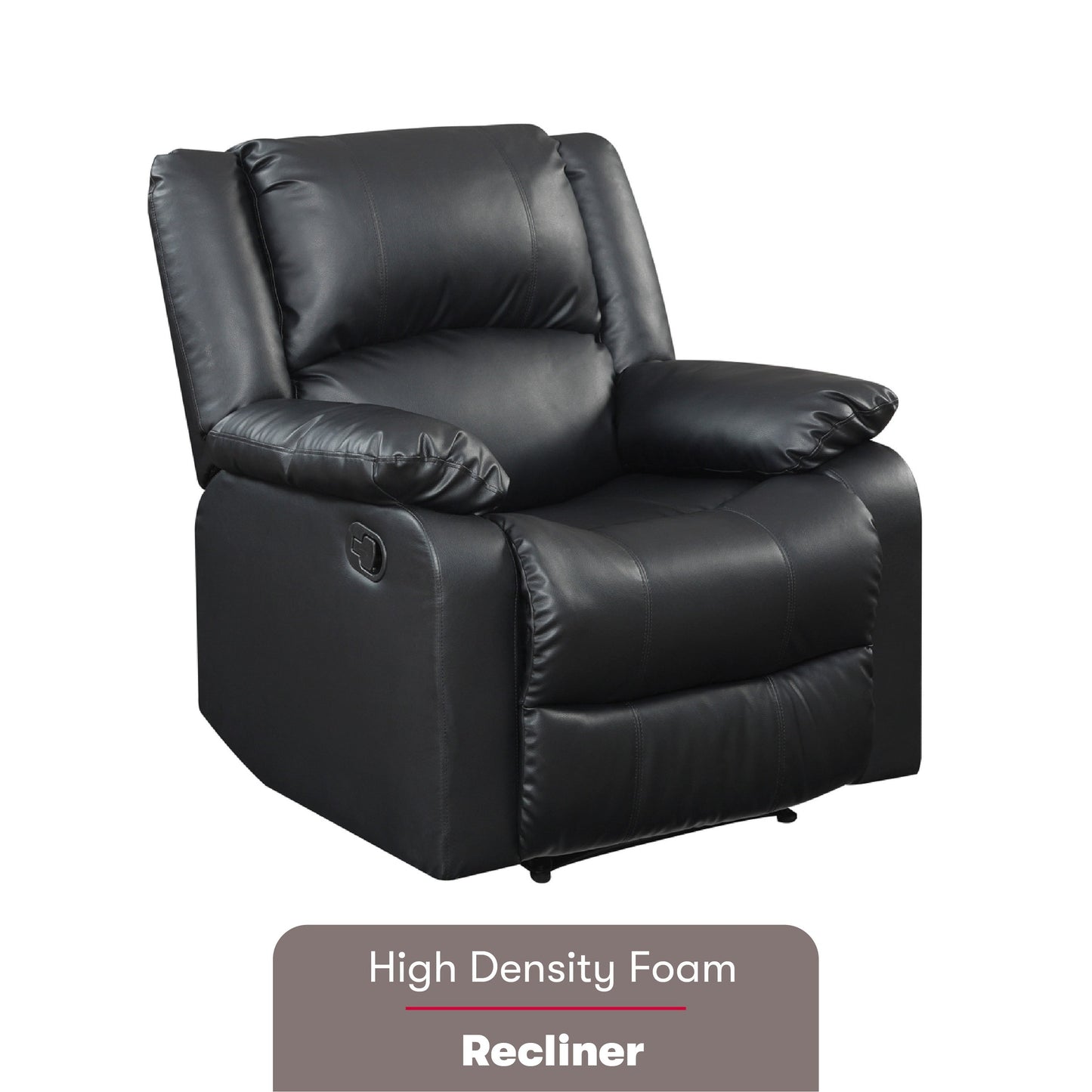 Relaxez-vous dans une chaise longue ? Fauteuil inclinable manuel Porter en similicuir par iLounge