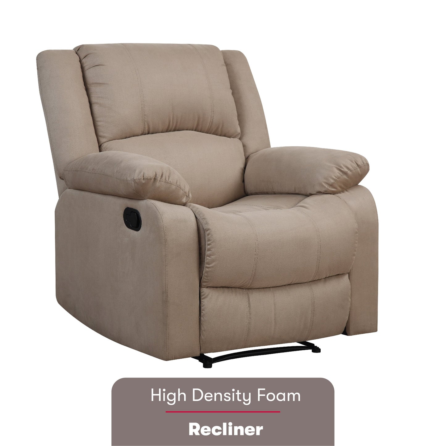 Relaxez-vous sur une chaise longue ? Fauteuil inclinable manuel Porter en microfibre par iLounge