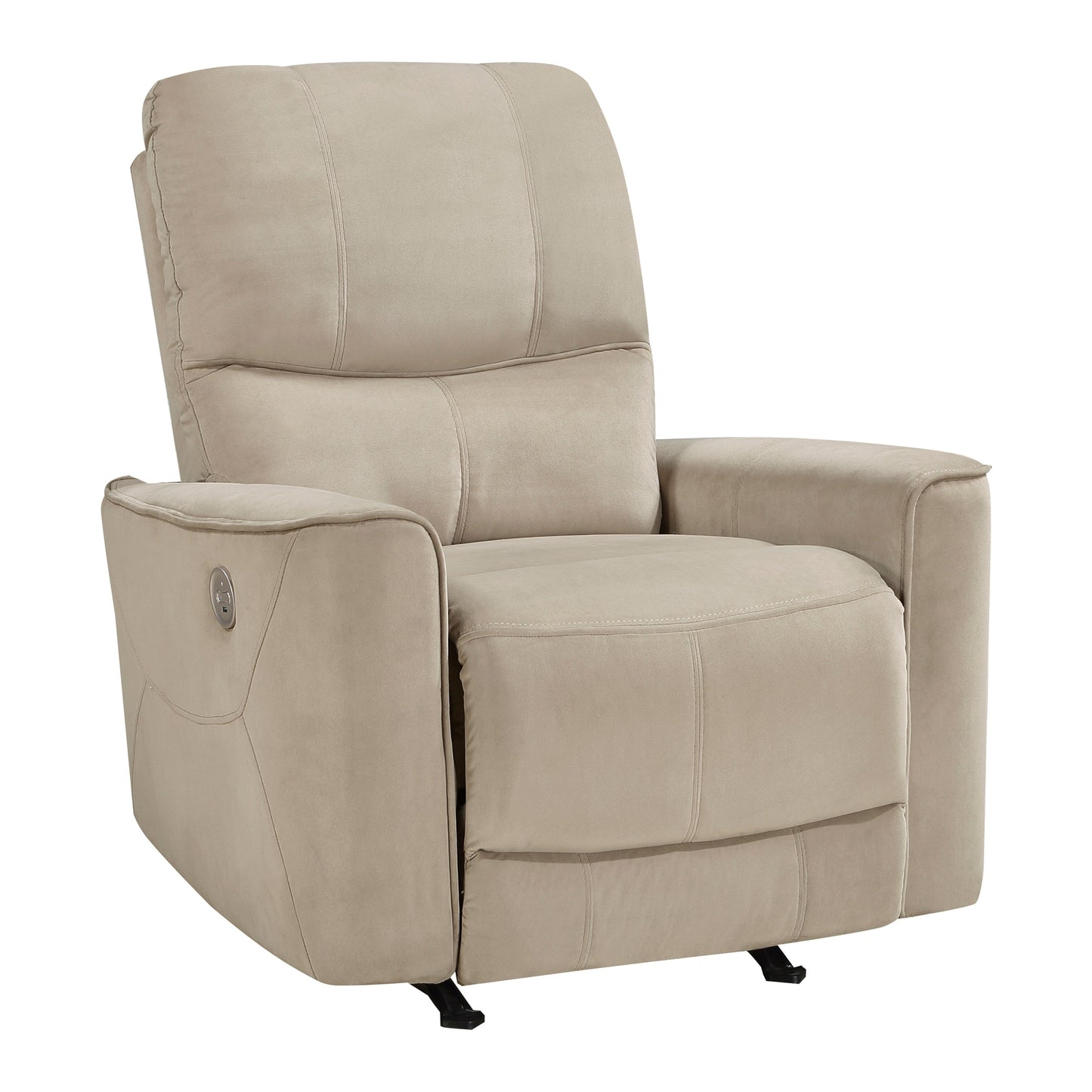 Fauteuil inclinable à bascule électrique Ripon Velvet