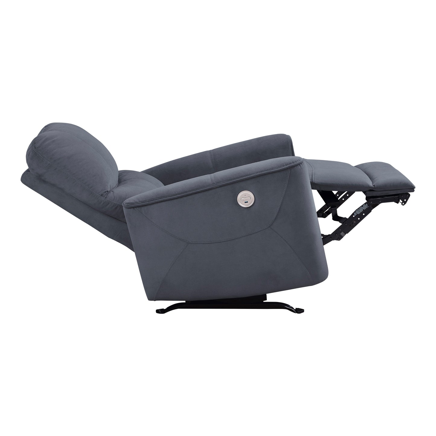 Fauteuil inclinable à bascule électrique Ripon Velvet