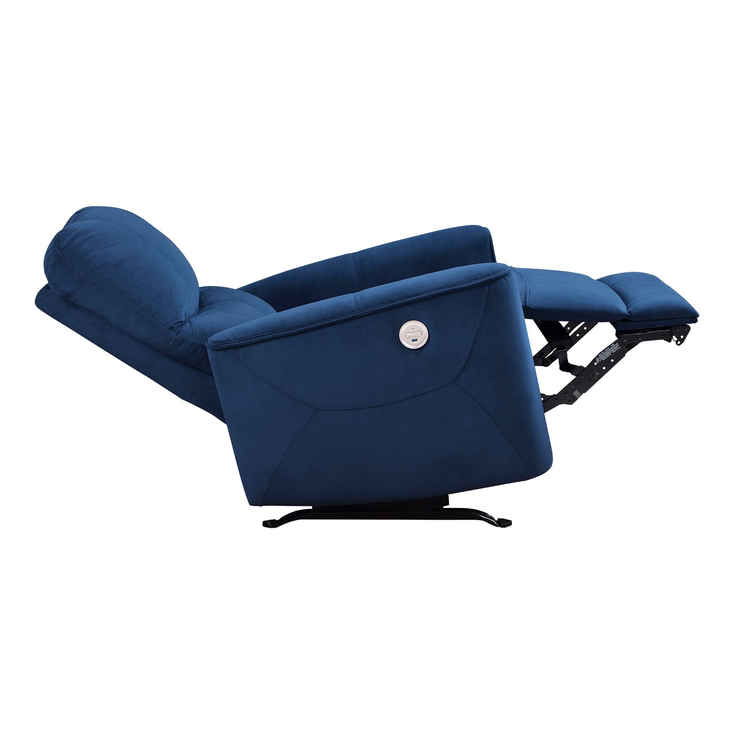 Fauteuil inclinable à bascule électrique Ripon Velvet