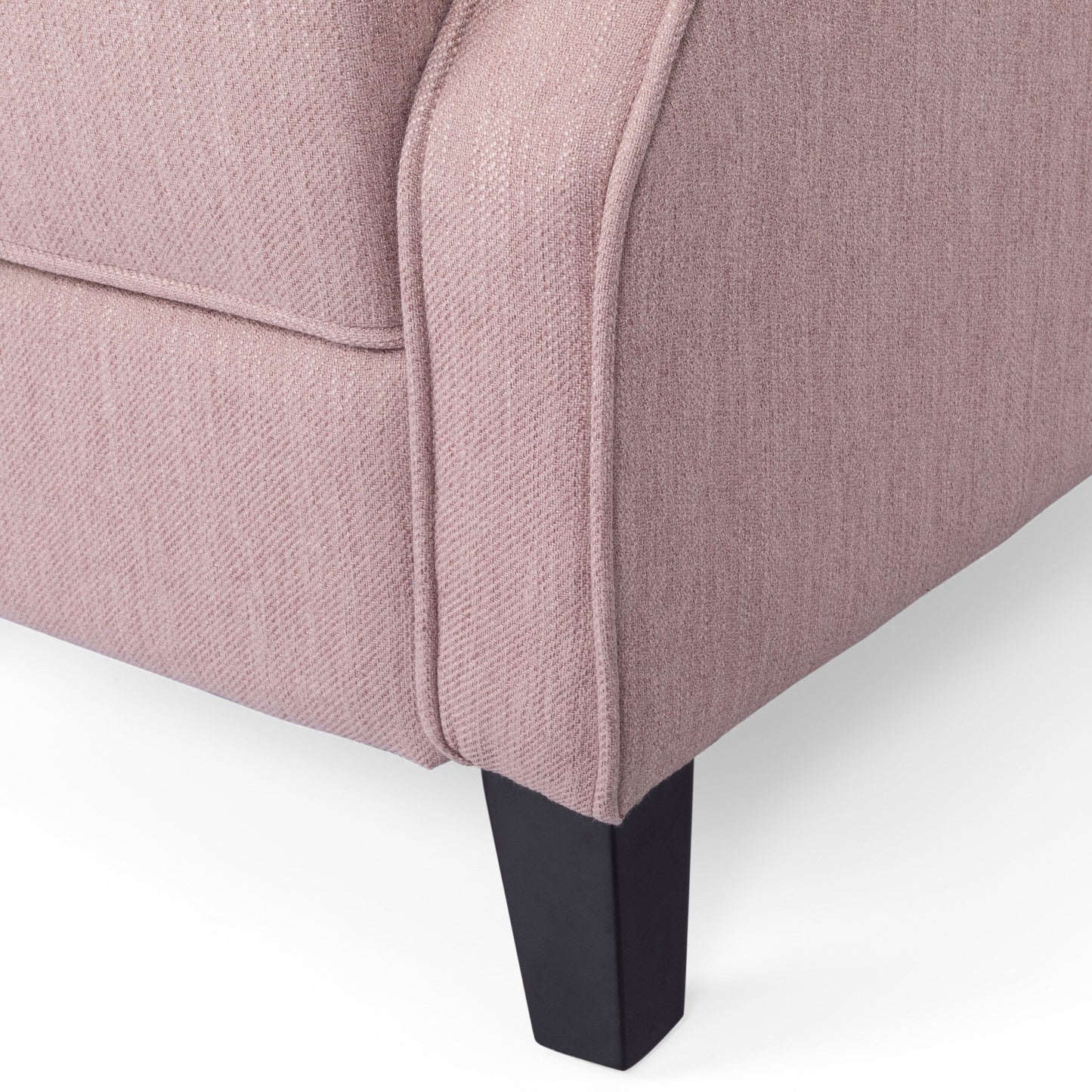 Fauteuil inclinable manuel large Roomfitters 28 pouces, élégant fauteuil inclinable pour salon, chambre, rose