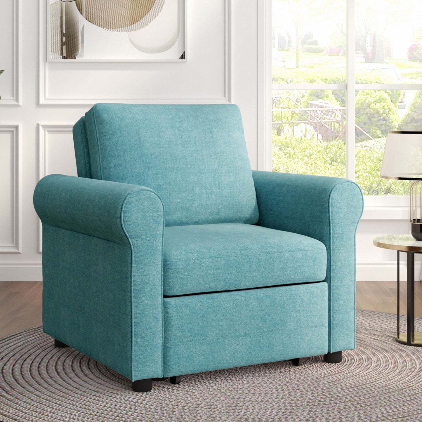 Canapé-lit 3 en 1 Roomfitters, fauteuil convertible, dossier réglable, transformable en canapé, chaise longue