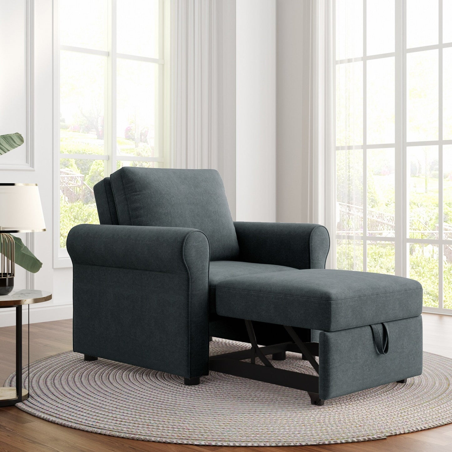 Canapé-lit 3 en 1 Roomfitters, fauteuil convertible, dossier réglable, transformable en canapé, chaise longue