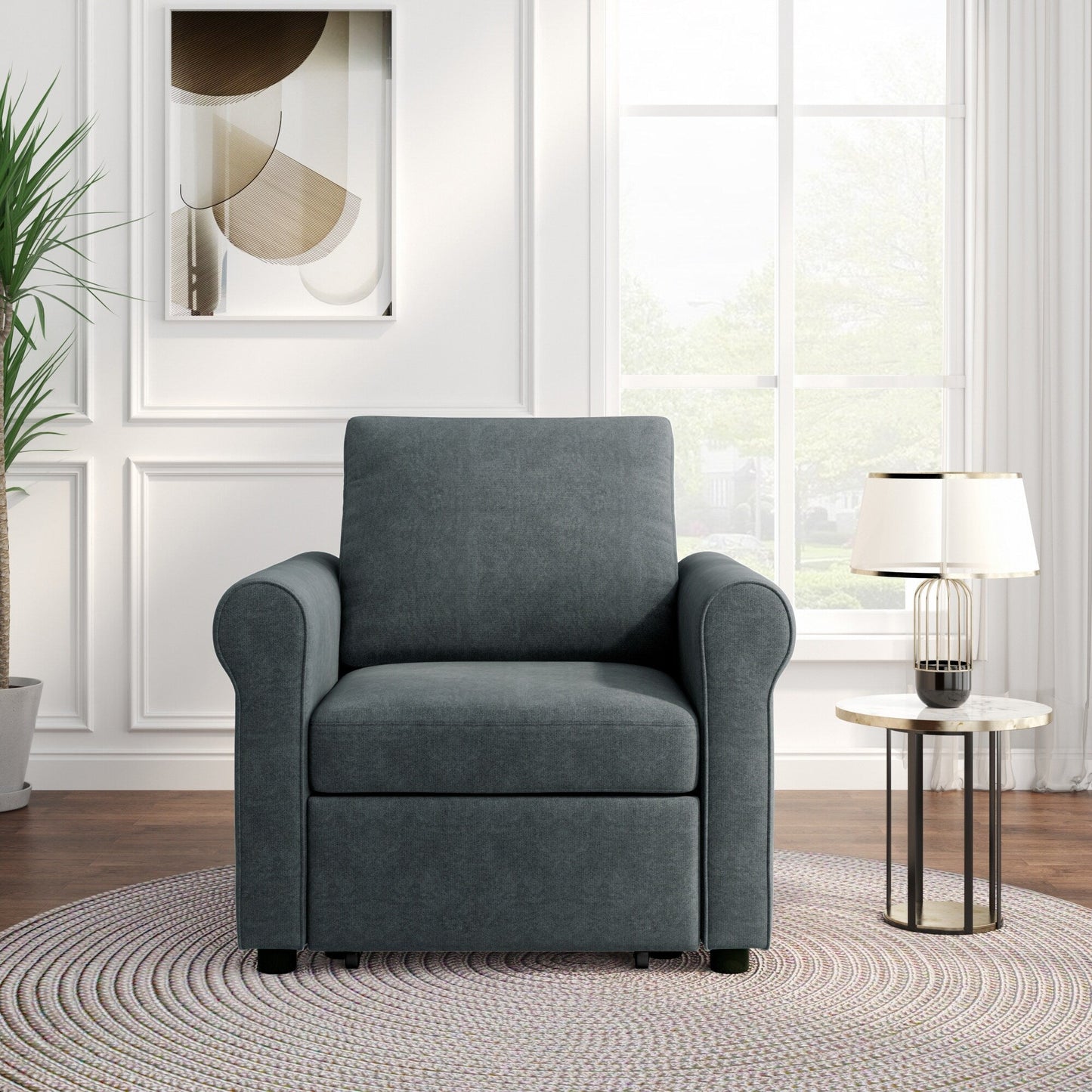 Canapé-lit 3 en 1 Roomfitters, fauteuil convertible, dossier réglable, transformable en canapé, chaise longue