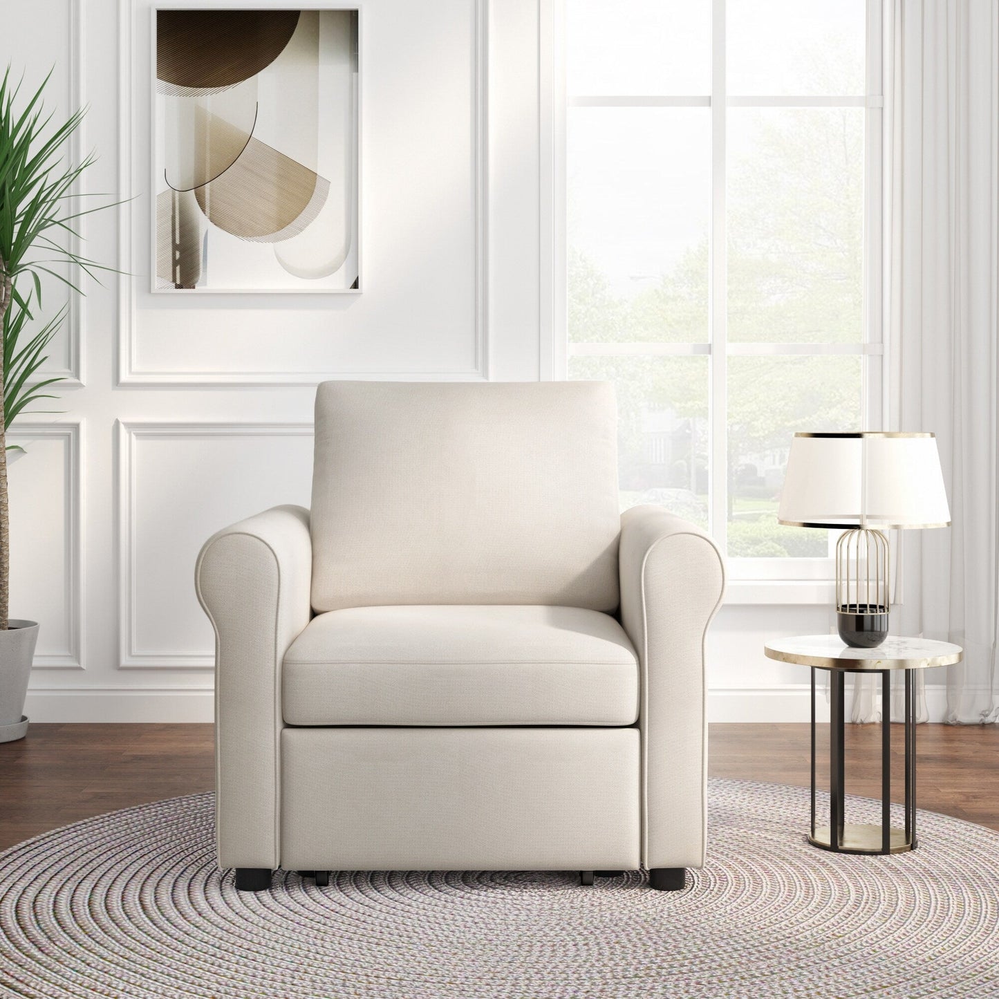 Canapé-lit 3 en 1 Roomfitters, fauteuil convertible, dossier réglable, transformable en canapé, chaise longue