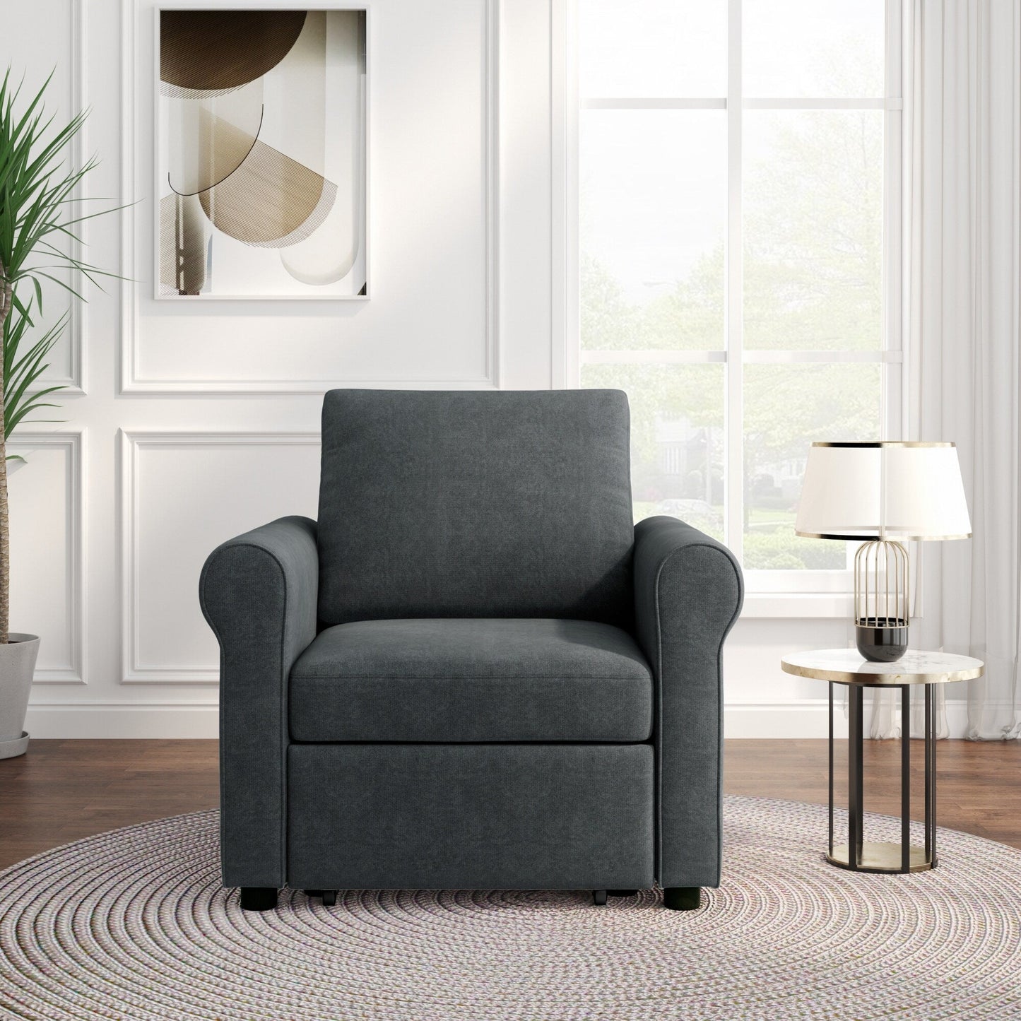 Canapé-lit 3 en 1 Roomfitters, fauteuil convertible, dossier réglable, transformable en canapé, chaise longue