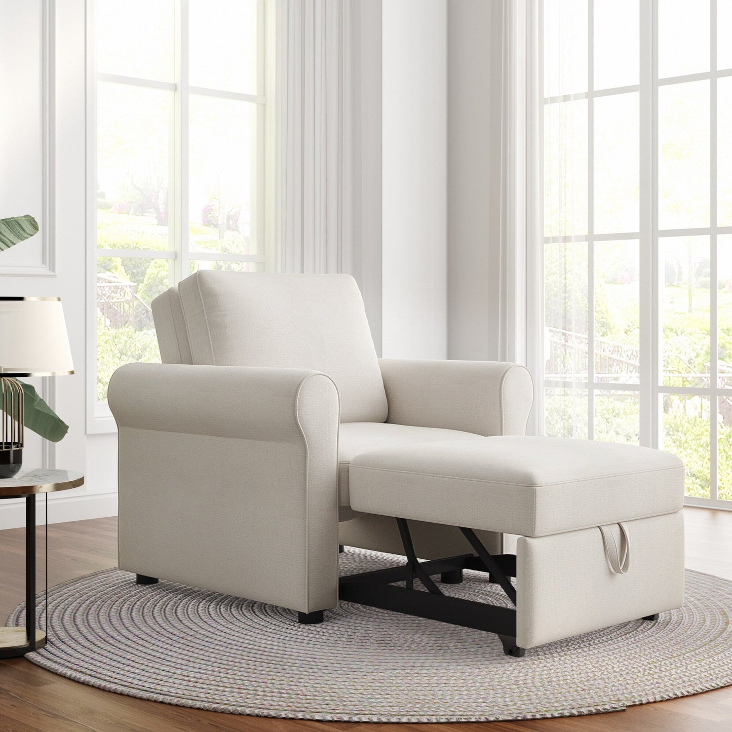 Canapé-lit 3 en 1 Roomfitters, fauteuil convertible, dossier réglable, transformable en canapé, chaise longue