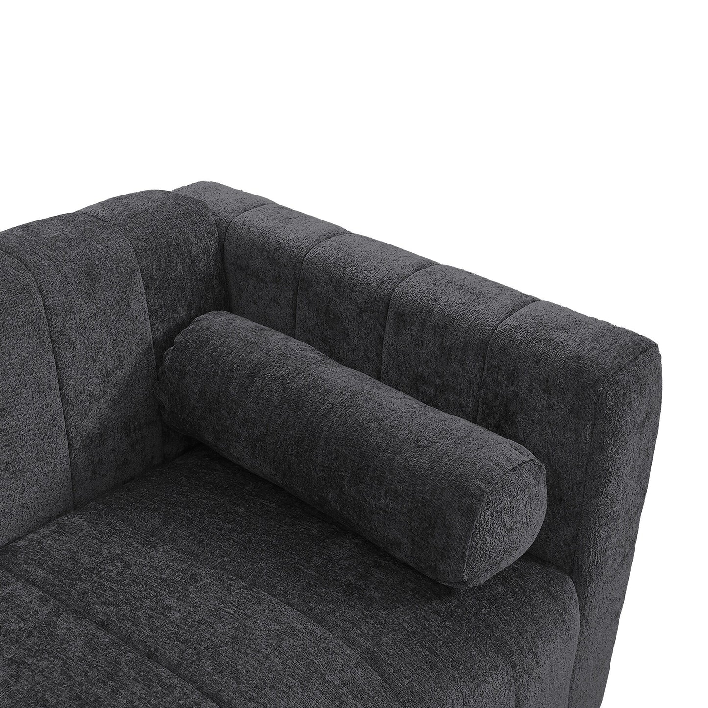Canapé rembourré Roomfitters 78,7 pouces pour salon, chambre, salon, style simplifié
