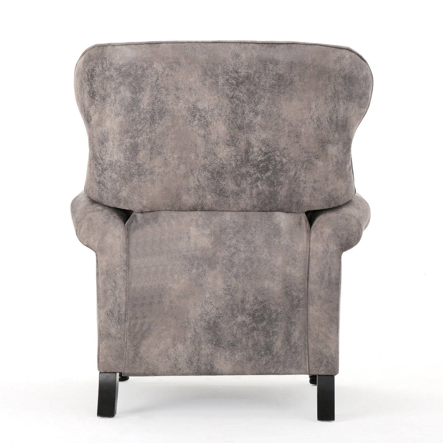 Fauteuil inclinable à dossier relevable avec accoudoirs roulés de Roomfitters, profitez d'un confort cocooning
