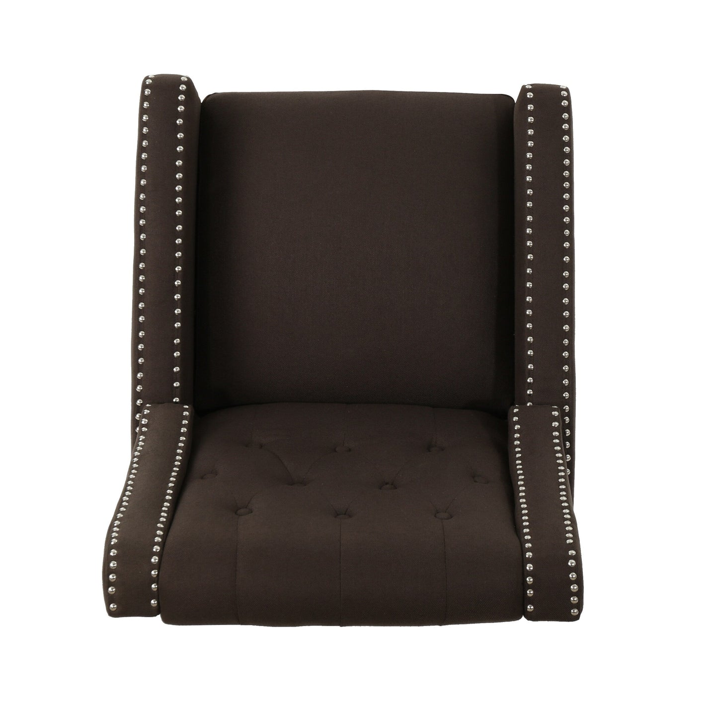 Fauteuil inclinable classique en tissu Roomfitters, élégant et confortable pour salon et chambre à coucher