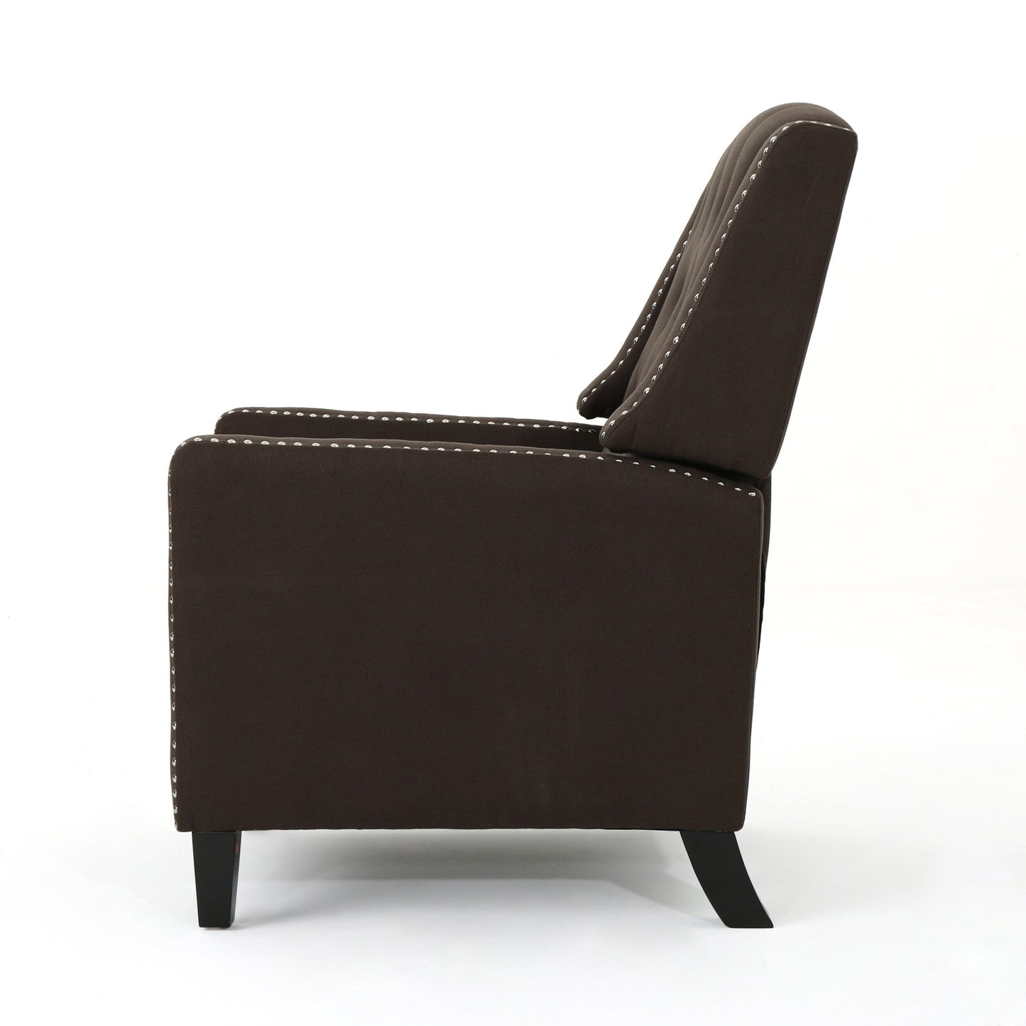 Fauteuil inclinable classique en tissu Roomfitters, élégant et confortable pour salon et chambre à coucher