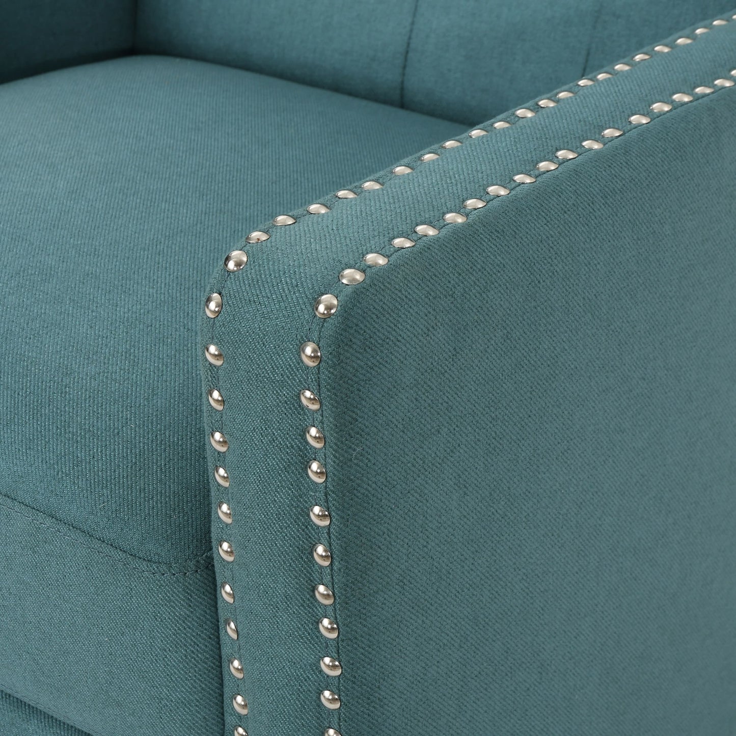 Fauteuil inclinable classique en tissu Roomfitters, élégant et confortable pour salon et chambre à coucher