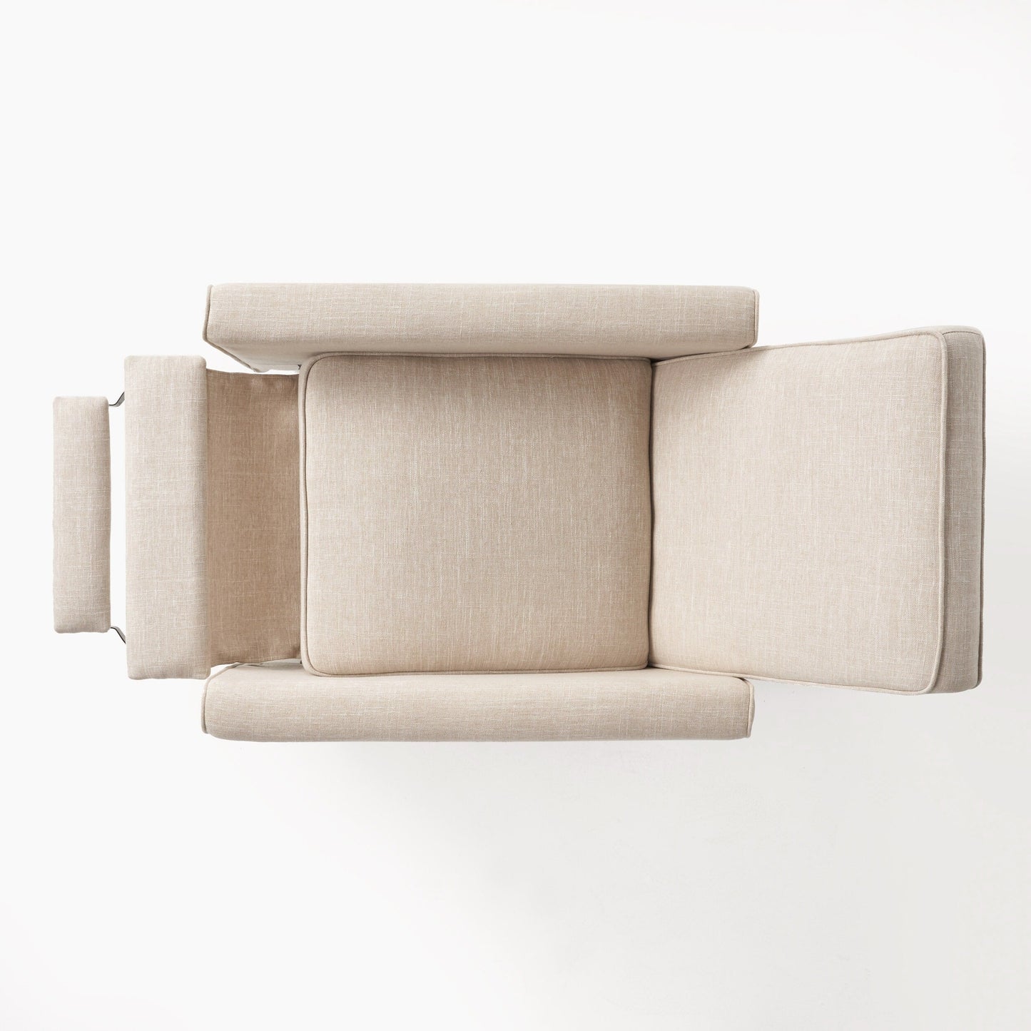 Chaise à dossier relevable en tissu Roomfitters pour une décoration intérieure élégante