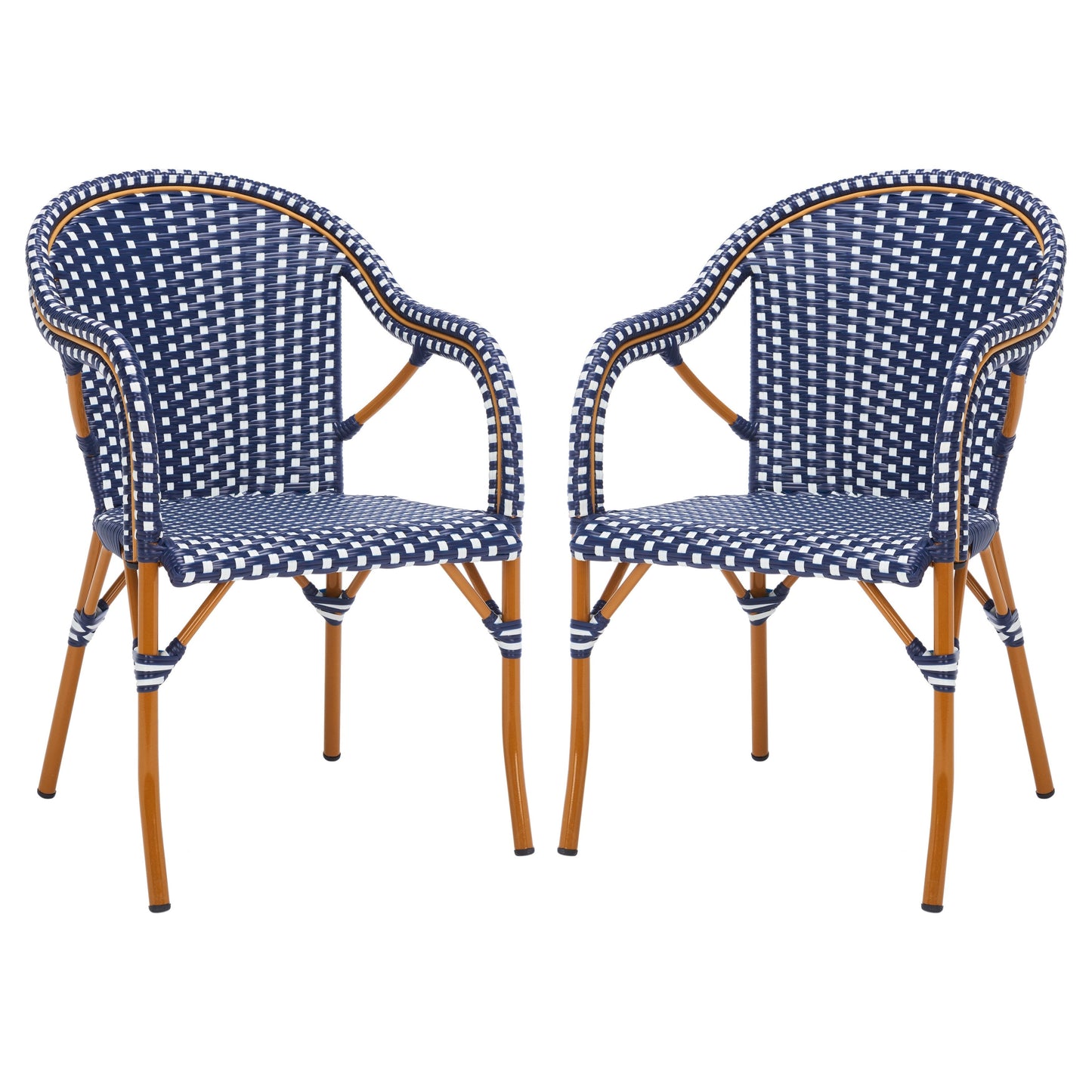 Fauteuil SAFAVIEH Doreth (lot de 2) - 23 L x 36 P x 25 H
