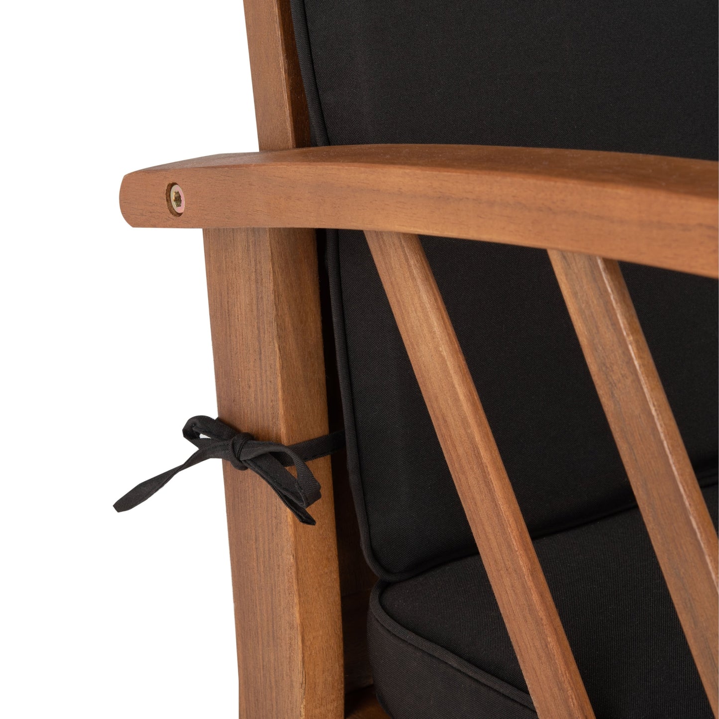 Ensemble de jardin 4 pièces en bois d'acacia massif SAFAVIEH Fontana - 47 L x 26 P x 33 H