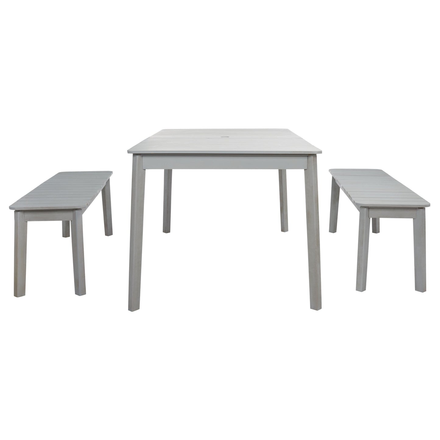 Ensemble table et 2 bancs SAFAVIEH Hedi - 35 L x 60 P x 29 H