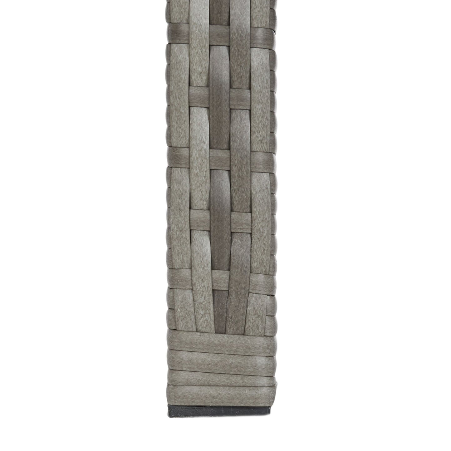 Ensemble de salon de jardin 4 pièces SAFAVIEH Aboka en osier et acier - 42 l x 21 p x 31 h