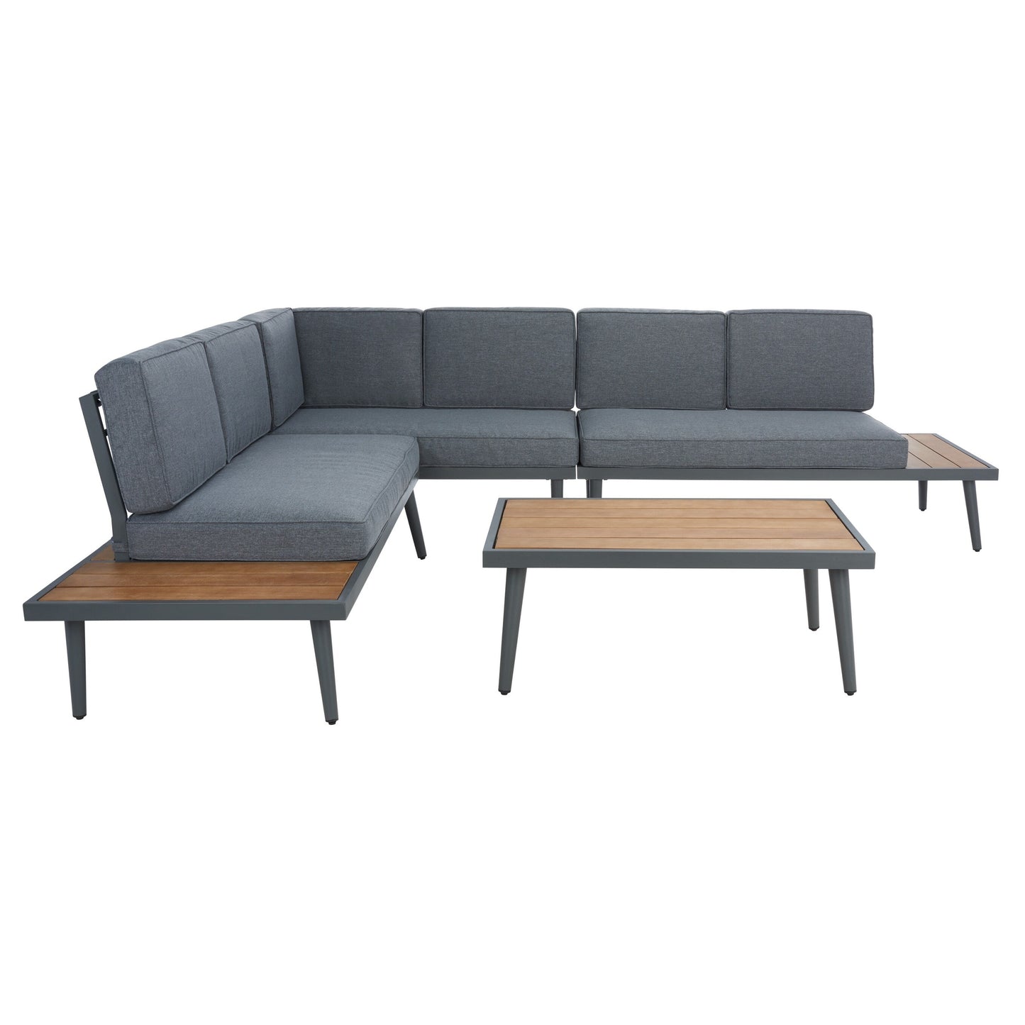 Salon d'angle d'extérieur Wendela de SAFAVIEH - 47 L x 28 P x 38 H