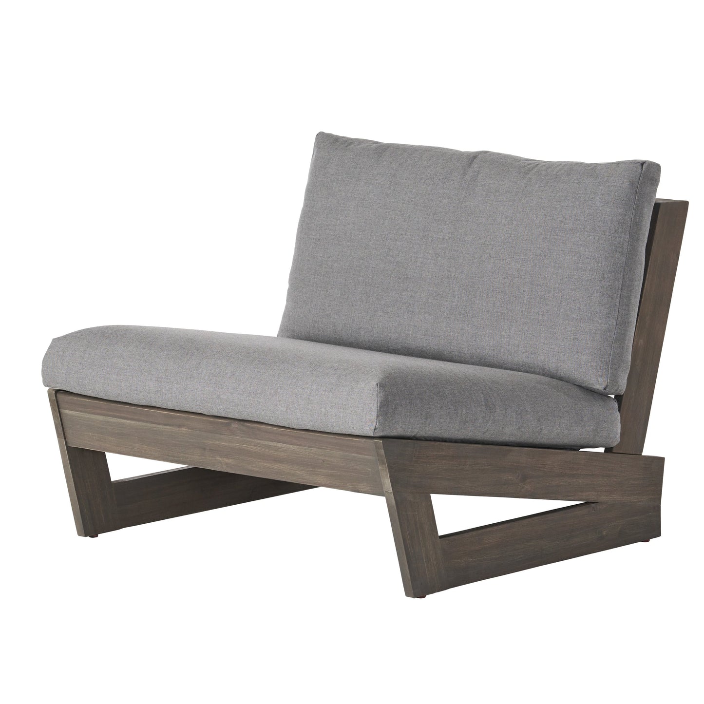 Salon de jardin Sherwood 4 places en bois par Christopher Knight Home
