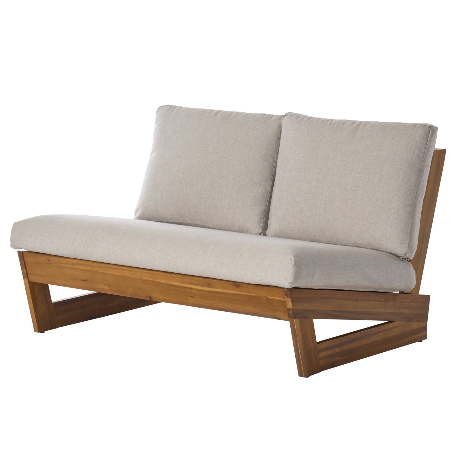 Salon de jardin Sherwood 4 places en bois par Christopher Knight Home