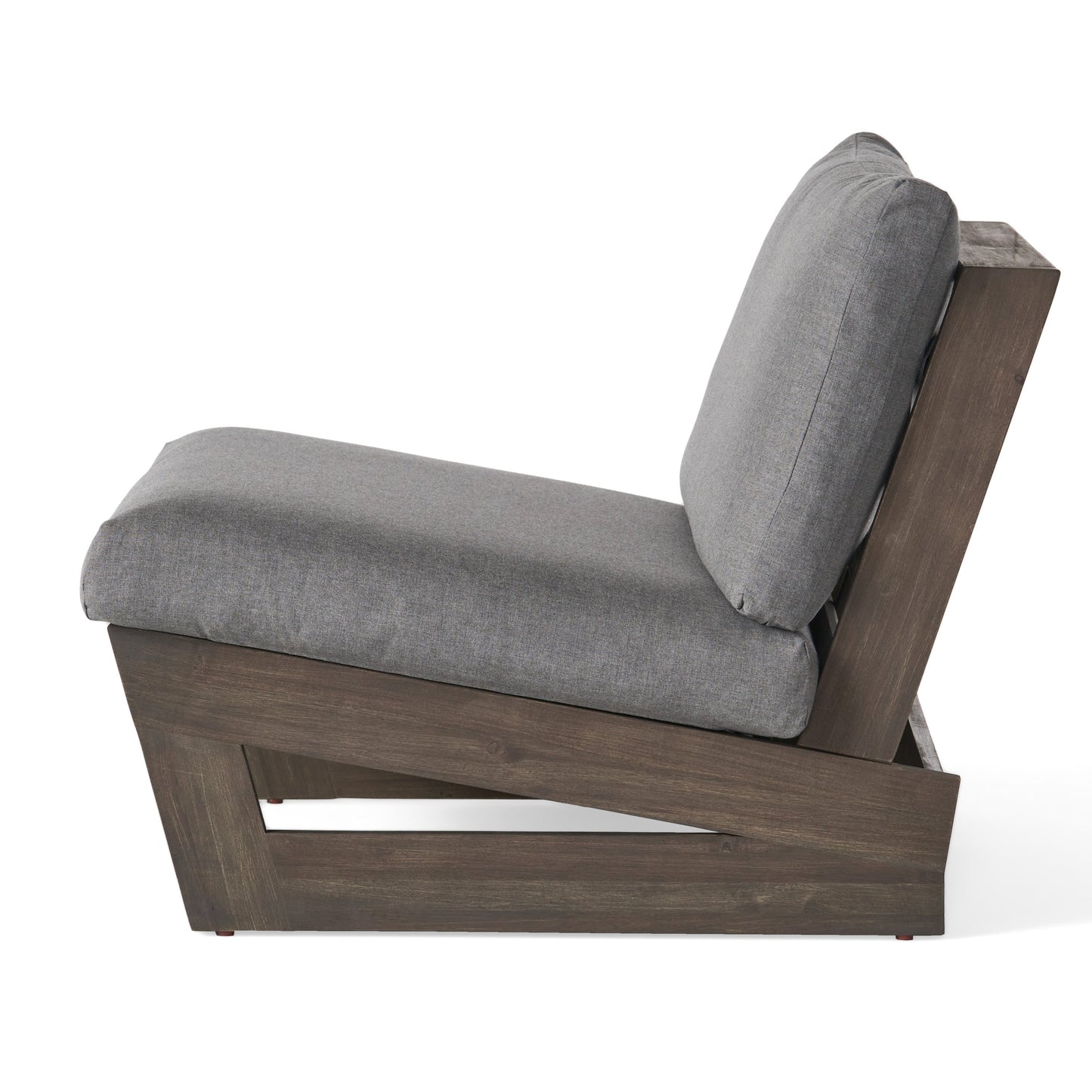 Salon de jardin Sherwood 4 places en bois par Christopher Knight Home