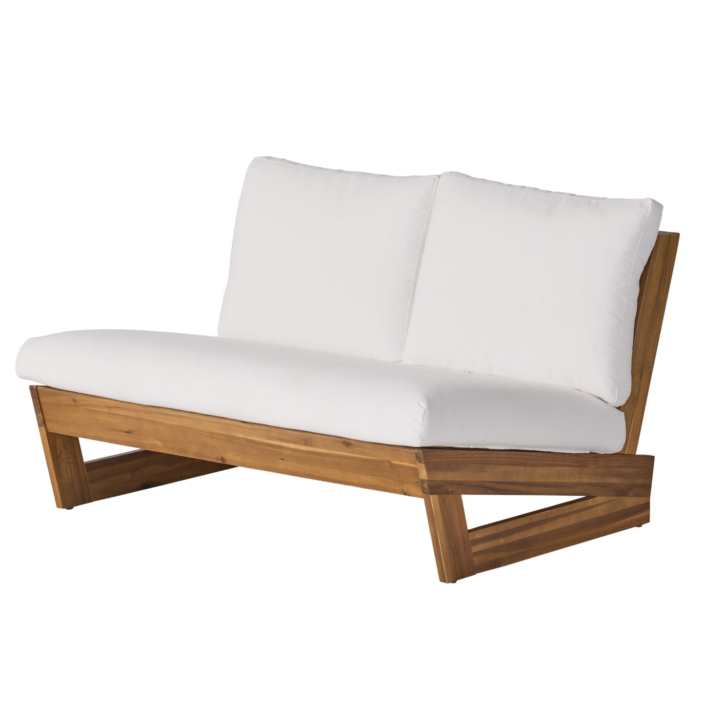 Salon de jardin Sherwood 4 places en bois par Christopher Knight Home
