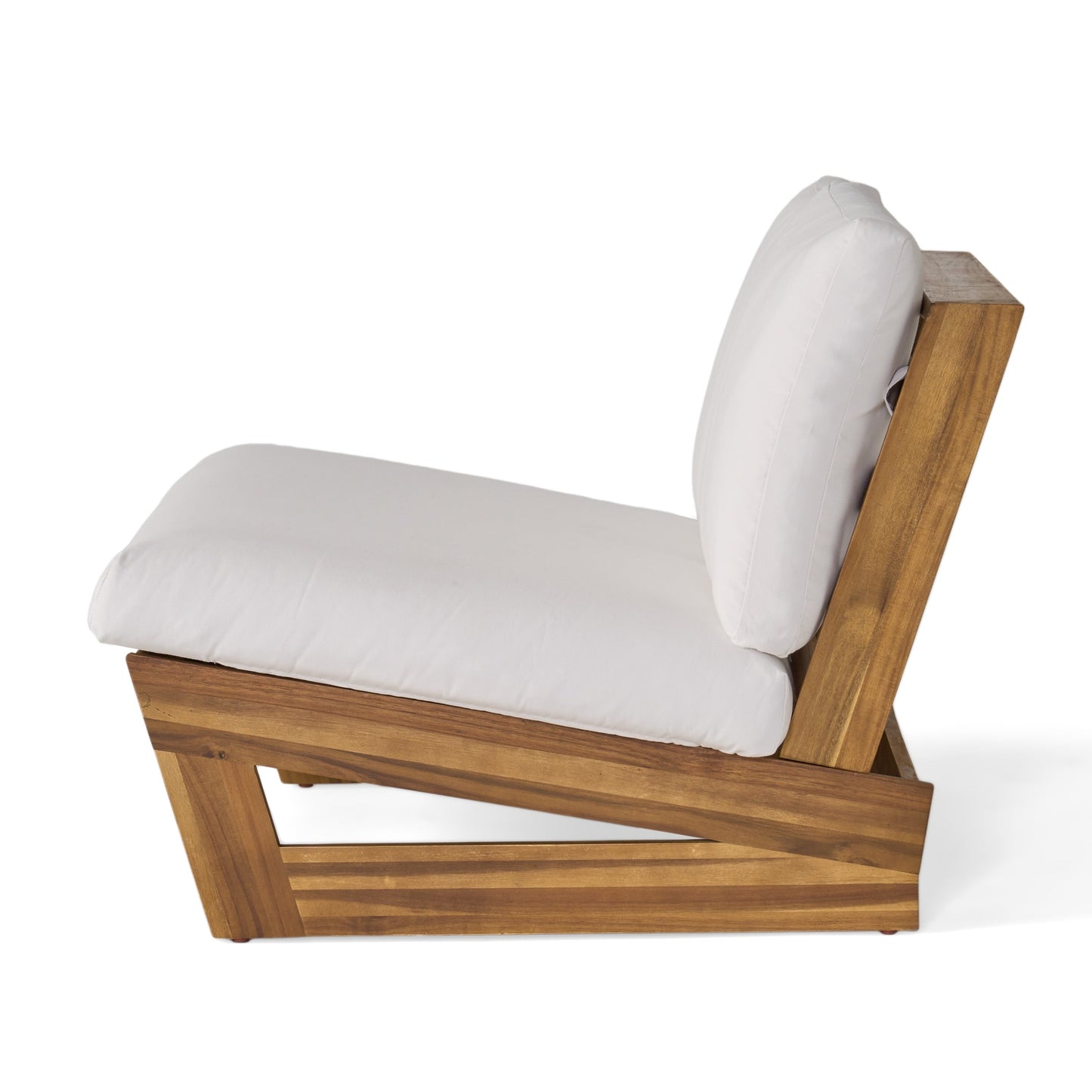 Salon de jardin Sherwood 4 places en bois par Christopher Knight Home