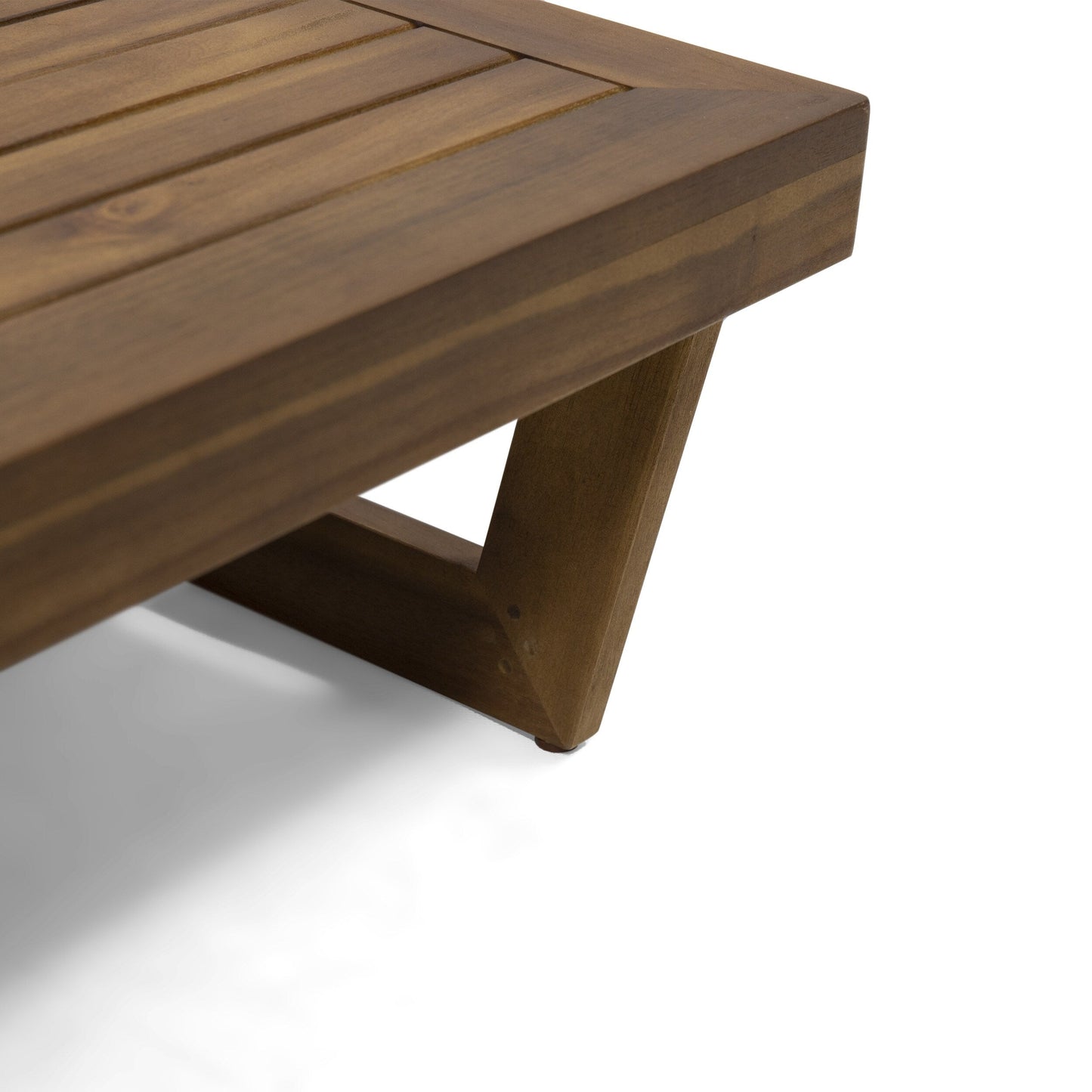 Salon de jardin Sherwood 4 places en bois par Christopher Knight Home