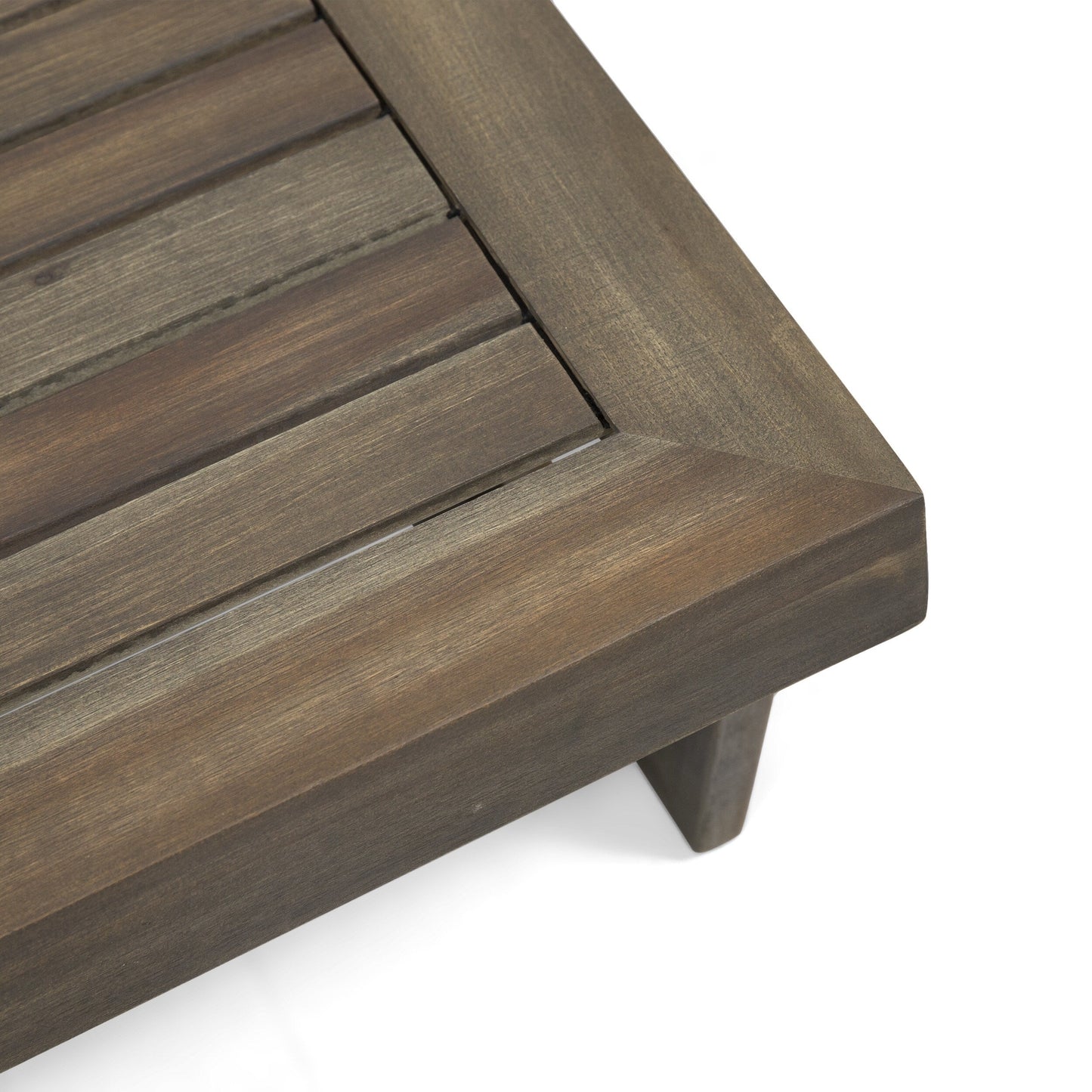 Salon de jardin Sherwood 4 places en bois par Christopher Knight Home