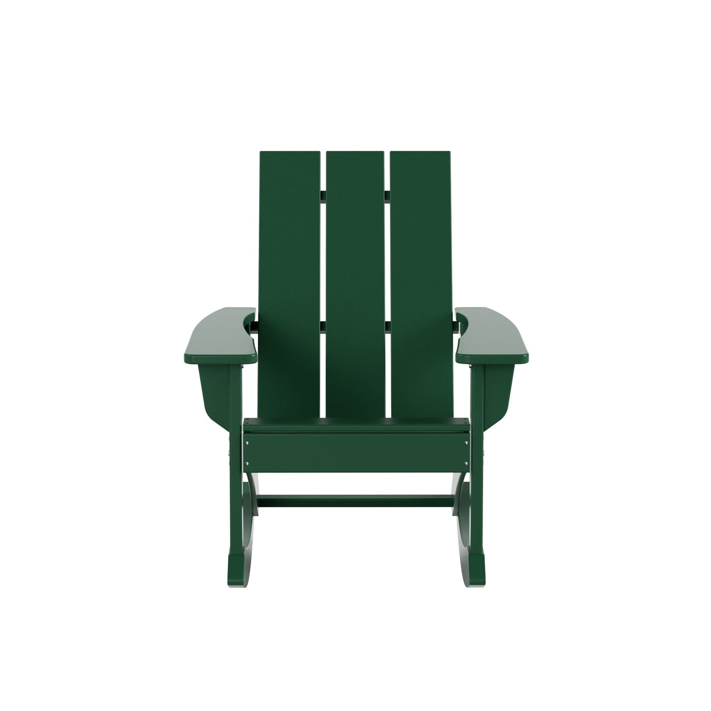 Ensemble de 5 chaises à bascule Polytrends Shoreside, toutes saisons, pour conversation