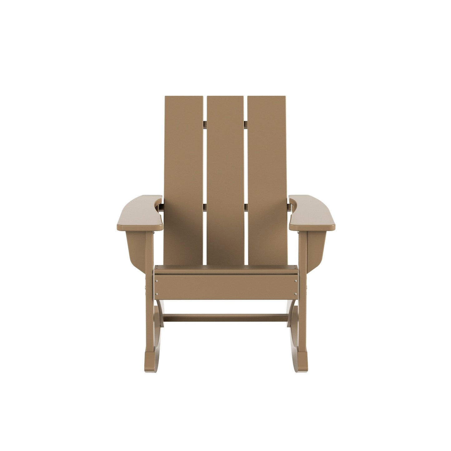 Ensemble de 5 chaises à bascule Polytrends Shoreside, toutes saisons, pour conversation