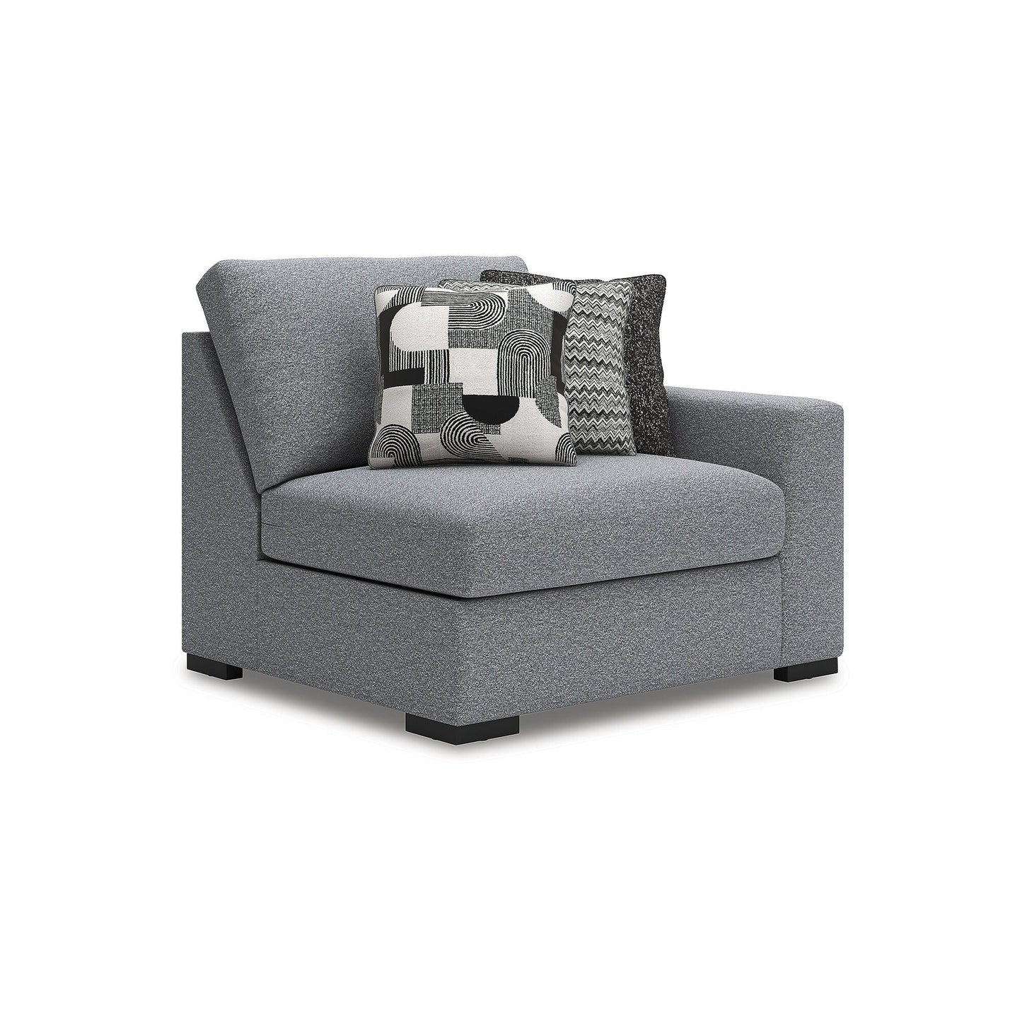 Canapé sectionnel 3 pièces Signature Design by Ashley Bealton gris - 140 L x 44 P x 41 H