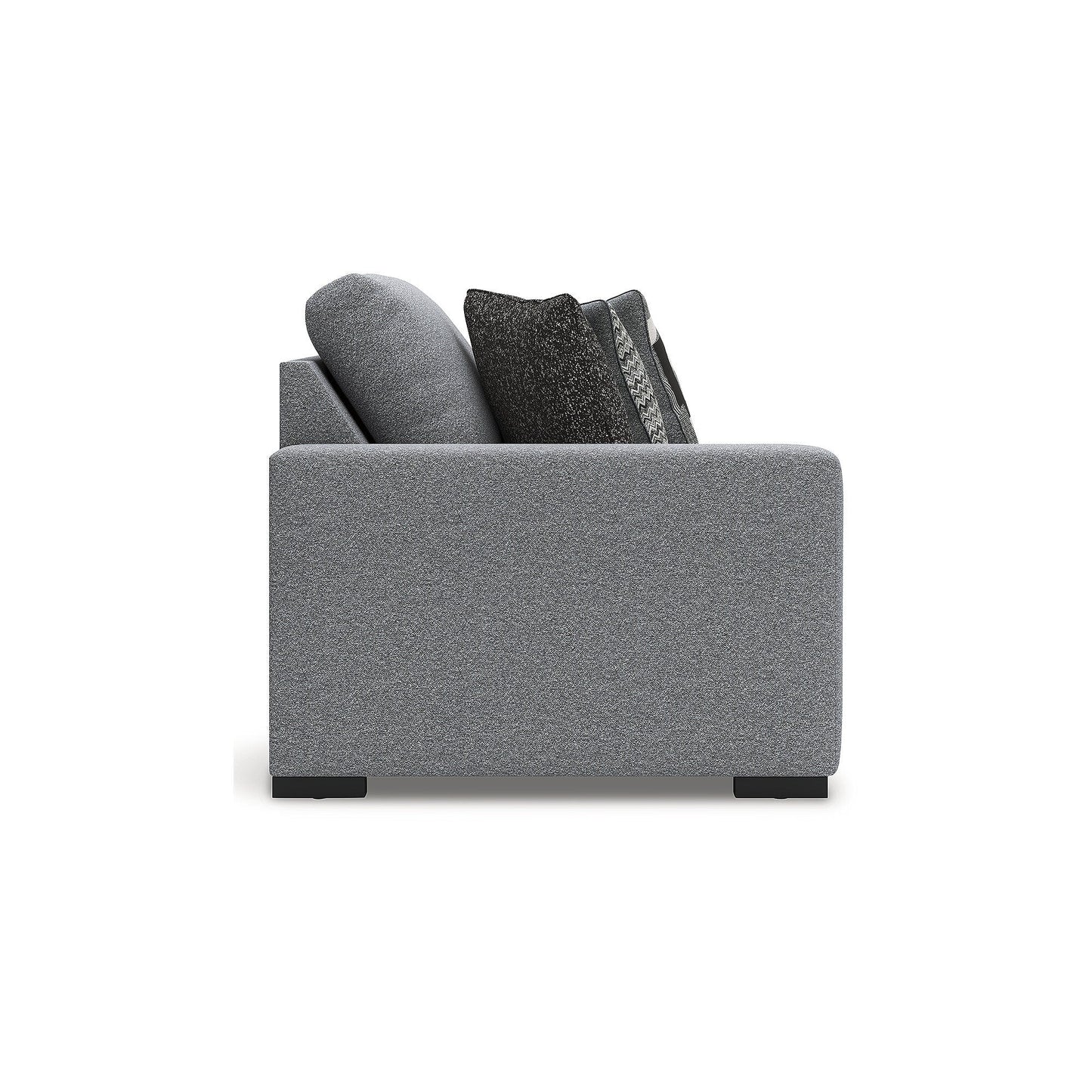 Canapé sectionnel 3 pièces Signature Design by Ashley Bealton gris - 140 L x 44 P x 41 H