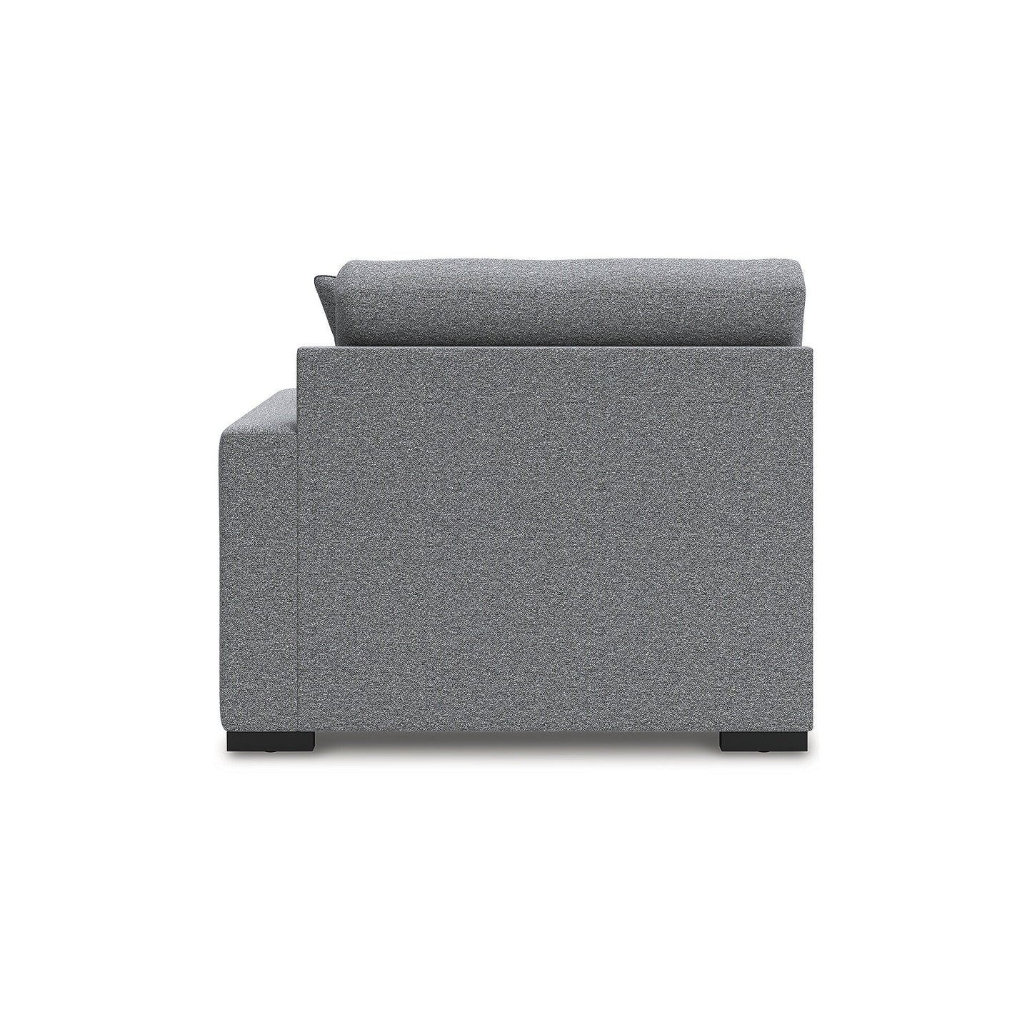 Canapé sectionnel 3 pièces Signature Design by Ashley Bealton gris - 140 L x 44 P x 41 H