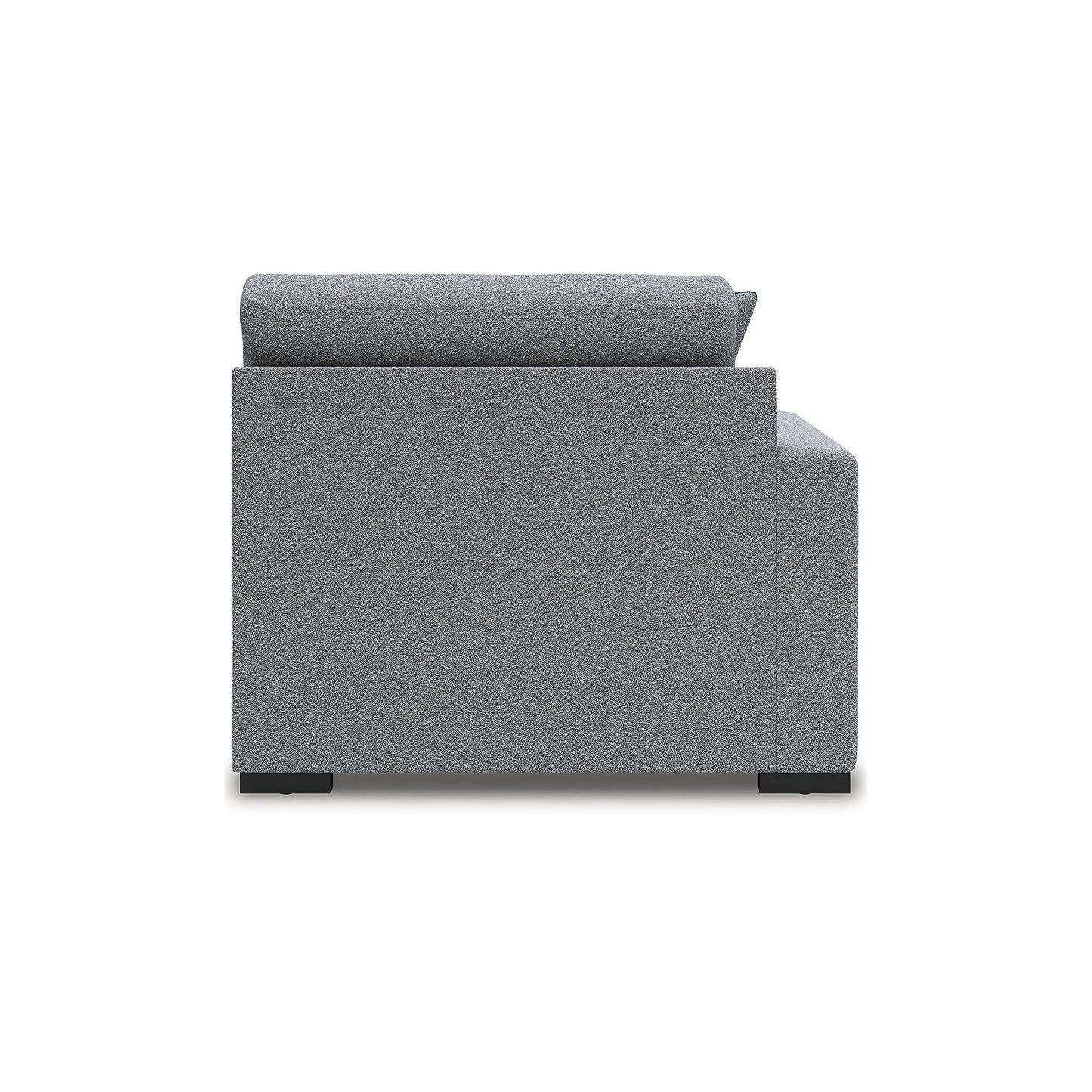 Canapé sectionnel 3 pièces Signature Design by Ashley Bealton gris - 140 L x 44 P x 41 H
