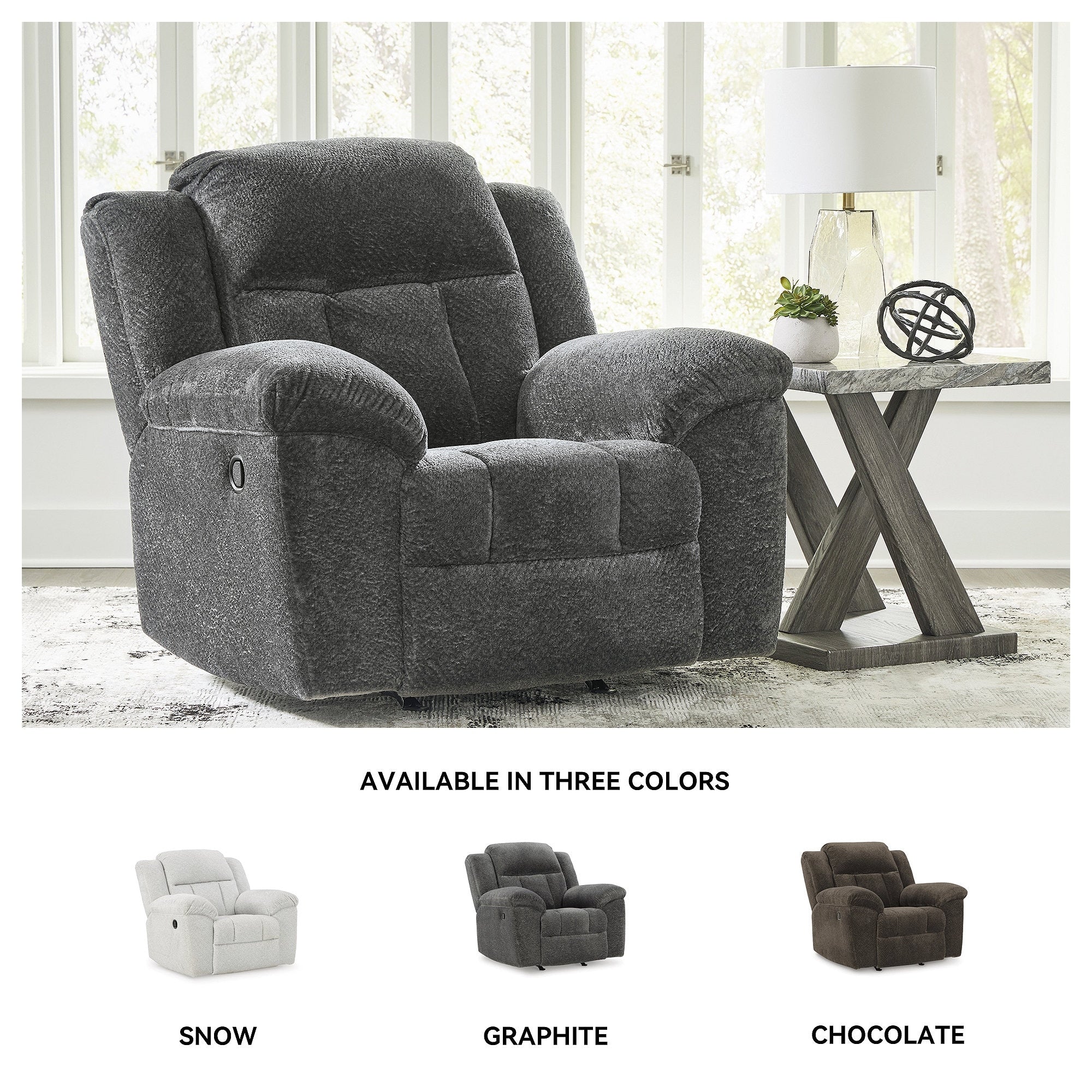 Fauteuil inclinable à bascule Signature Design by Ashley Frohn