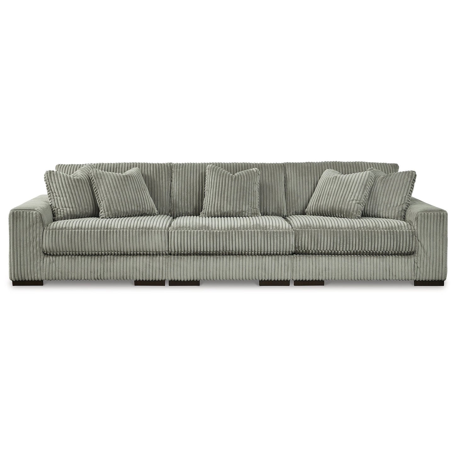 Canapé sectionnel gris Signature Design by Ashley Lindyn 3 pièces - 137 L x 43 P x 38 H