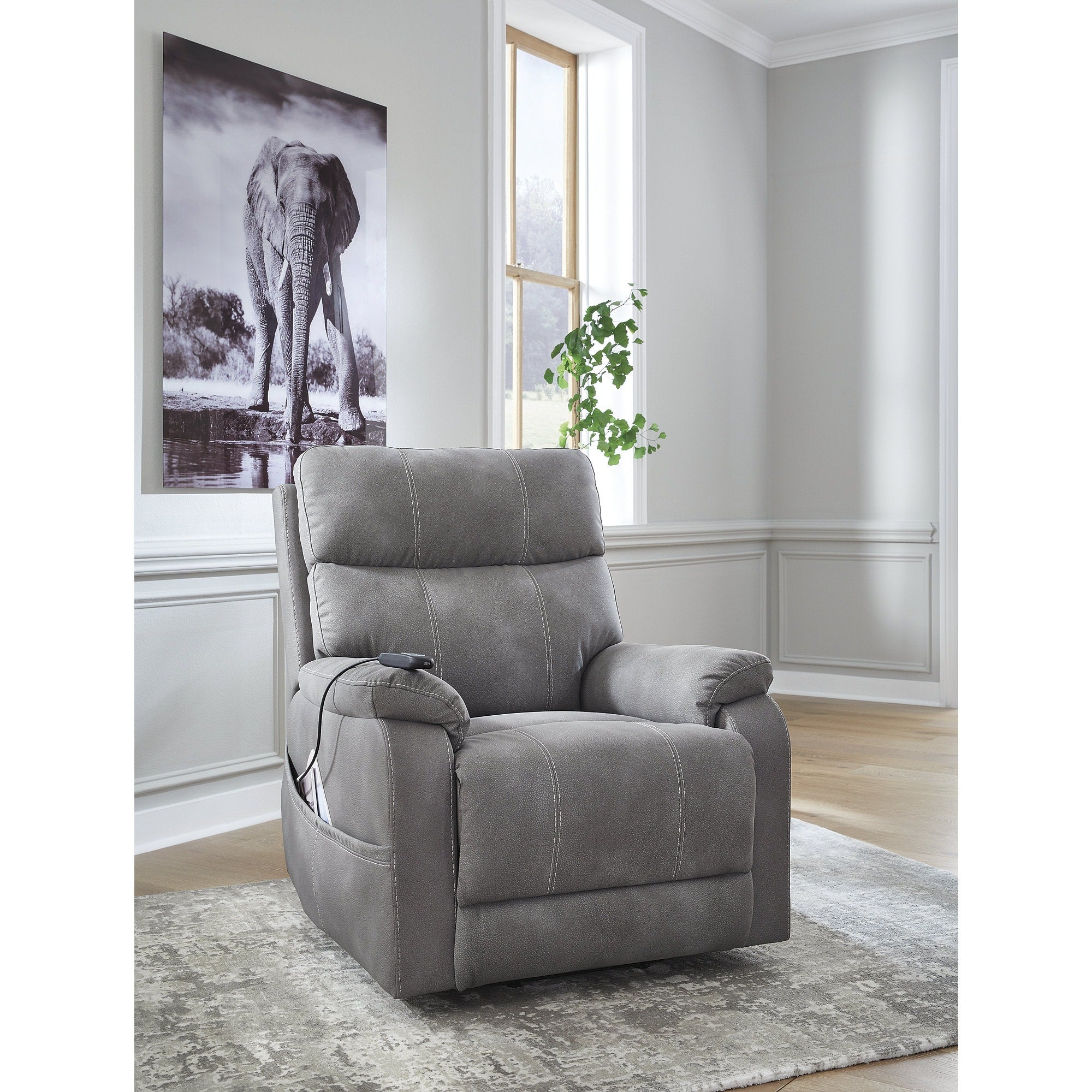Fauteuil inclinable électrique Durapella Next-Gen Signature Design by Ashley