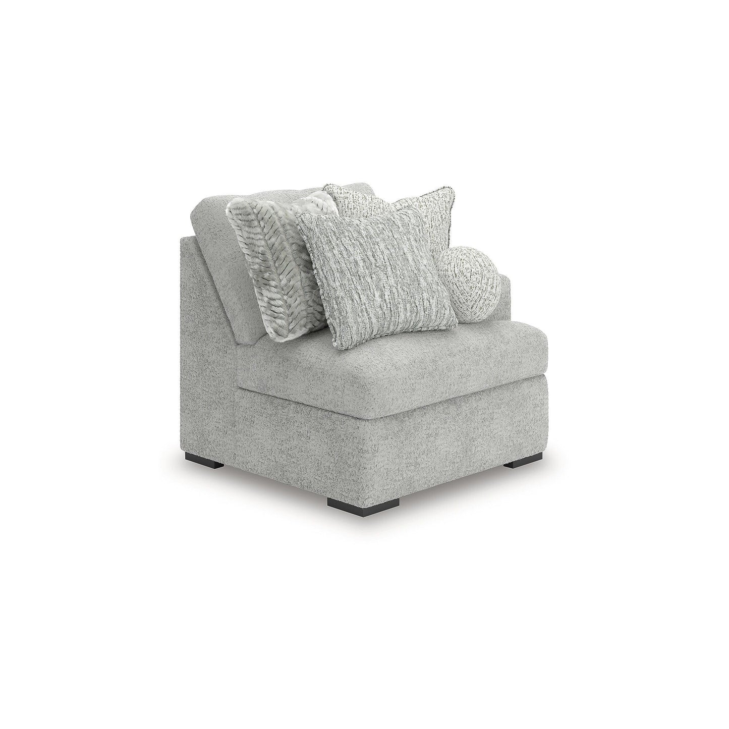 Canapé sectionnel gris Signature Design by Ashley Snodoodle 3 pièces - 113 L x 41 P x 40 H