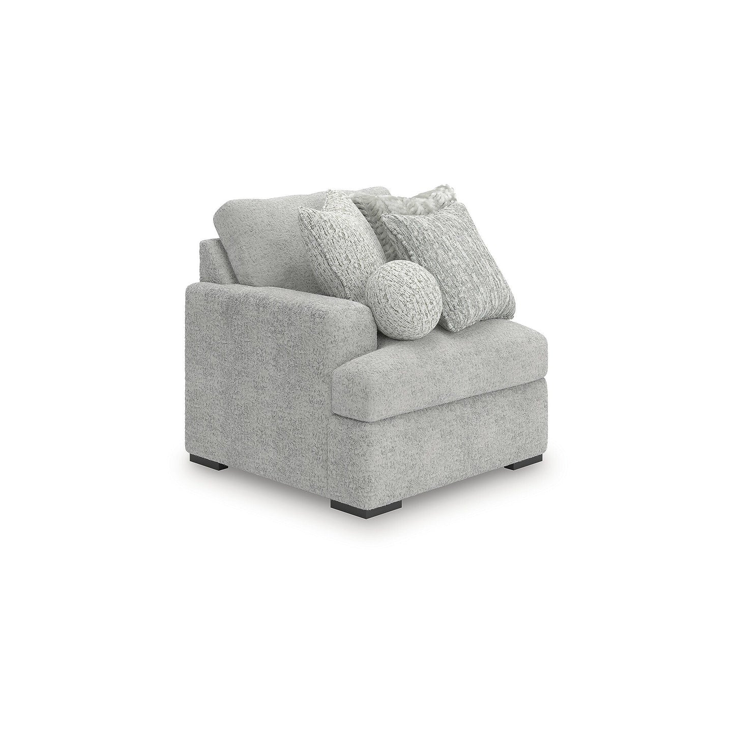 Canapé sectionnel gris Signature Design by Ashley Snodoodle 3 pièces - 113 L x 41 P x 40 H