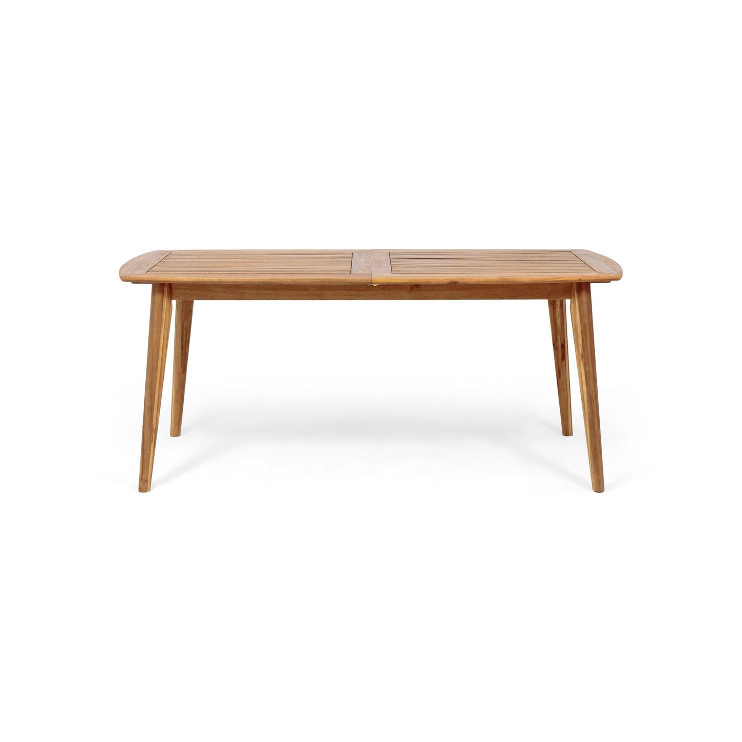 Ensemble de salle à manger extensible d'extérieur en bois d'acacia Stamford 9 pièces par Christopher Knight Home